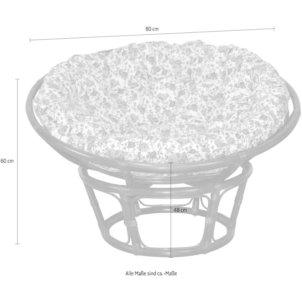 Home affaire Rattanstuhl, aus handgeflochtenem Rattan