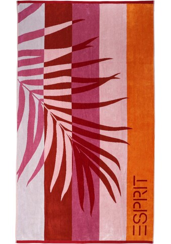 Esprit Strandtuch »Palm Beach«, (1 St.), Palmenblatt Design kaufen