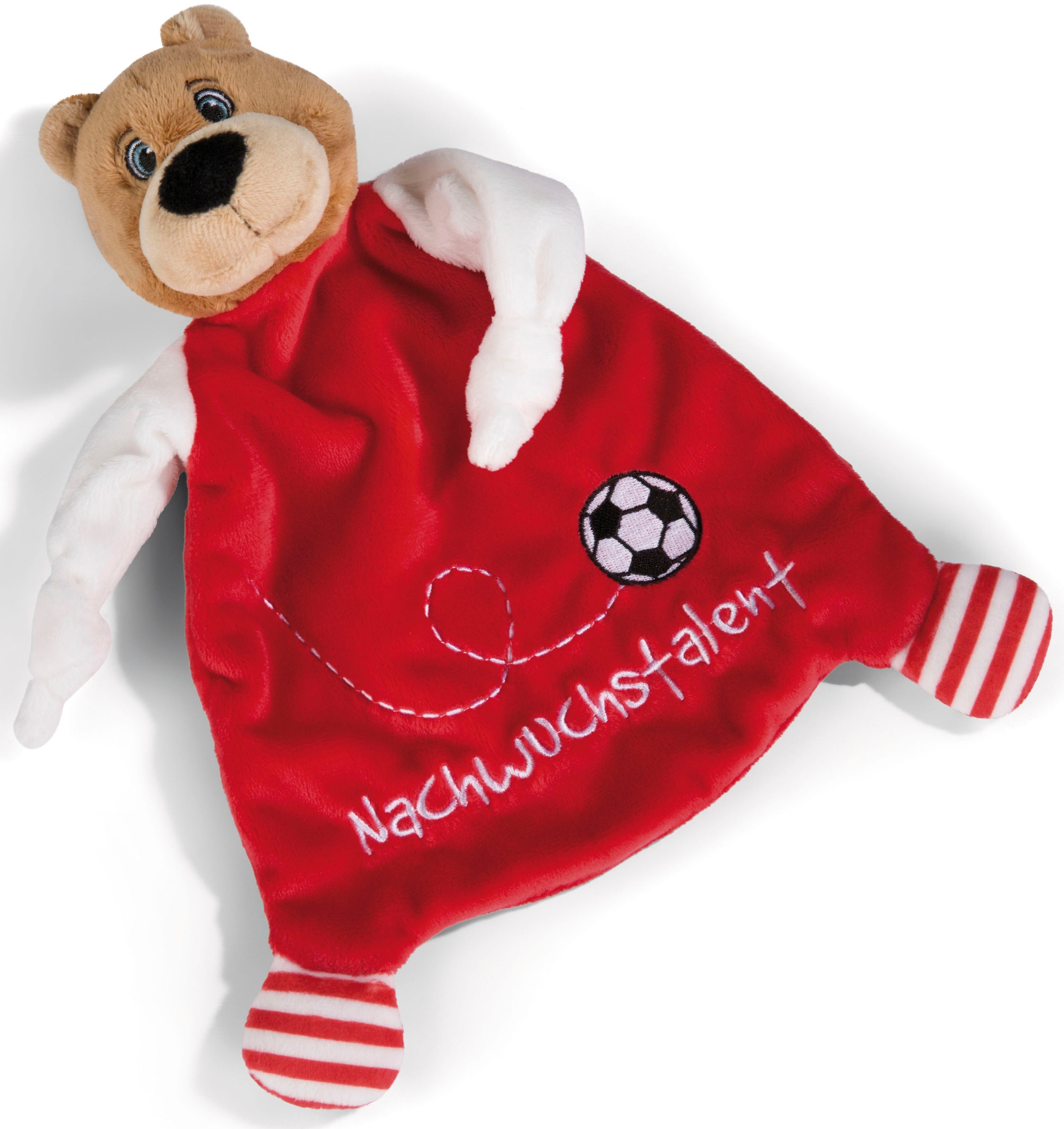 Nici Schmusetuch »FC BAYERN MÜNCHEN Bär Berni, 25 cm«