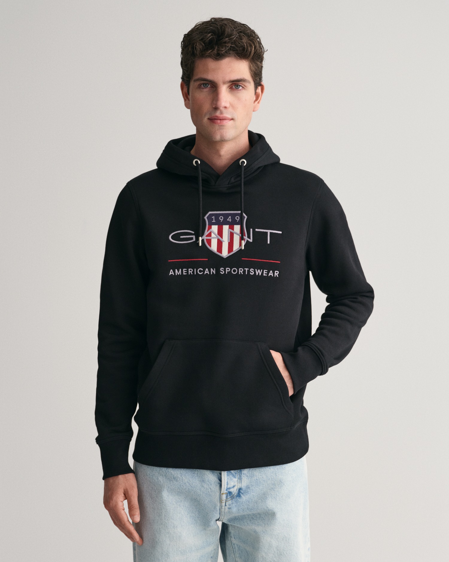 Gant "REG ARCHIVE SHIELD HOODIE", mit modischer Logostickerei auf der Brust günstig online kaufen