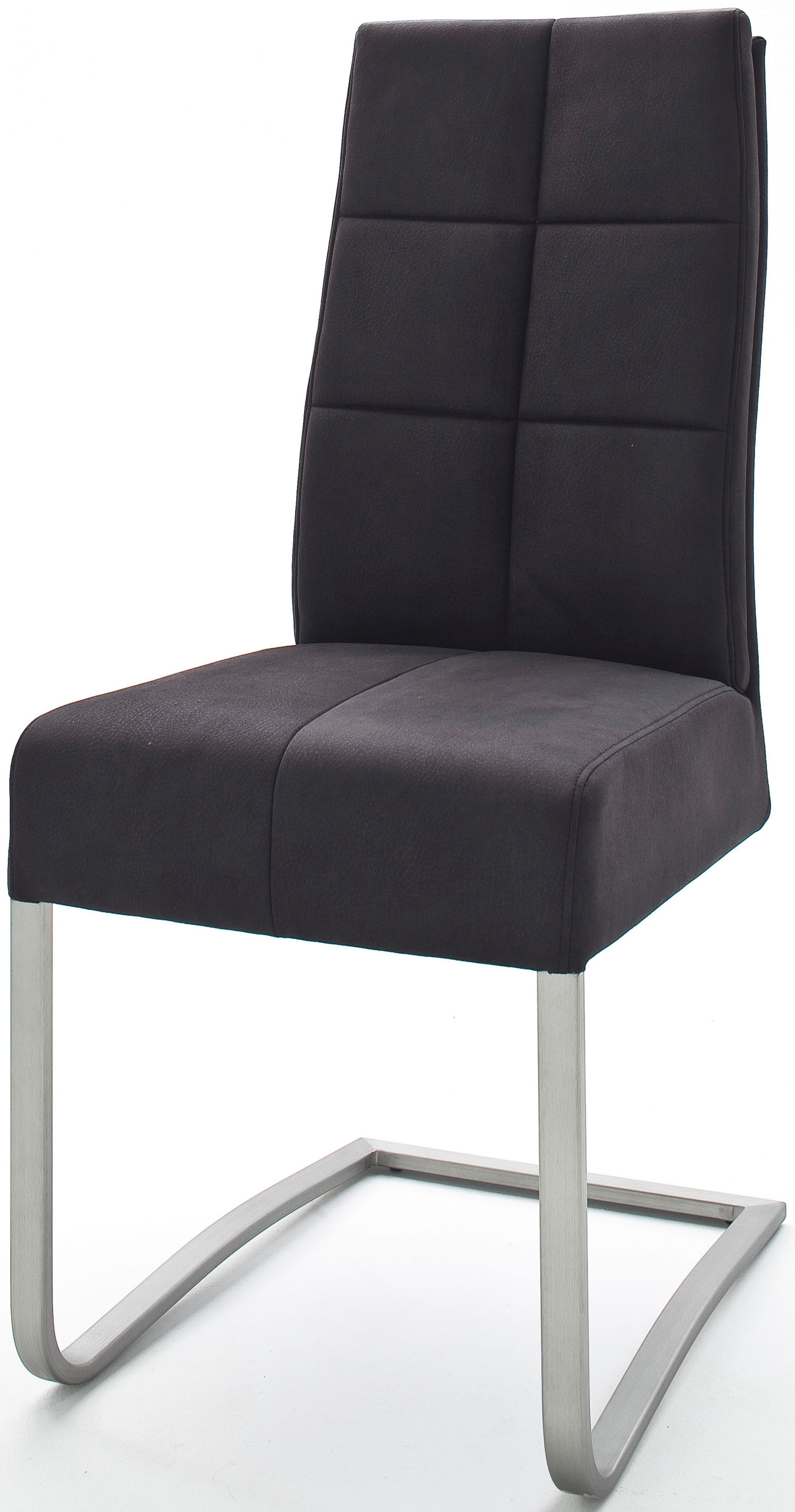 MCA furniture Esszimmerstuhl »Salva Schwingstuhl«, (Set), 2 St., Microfaser, mit Tonnentaschenfederkern, belastbar bis max. 120 kg
