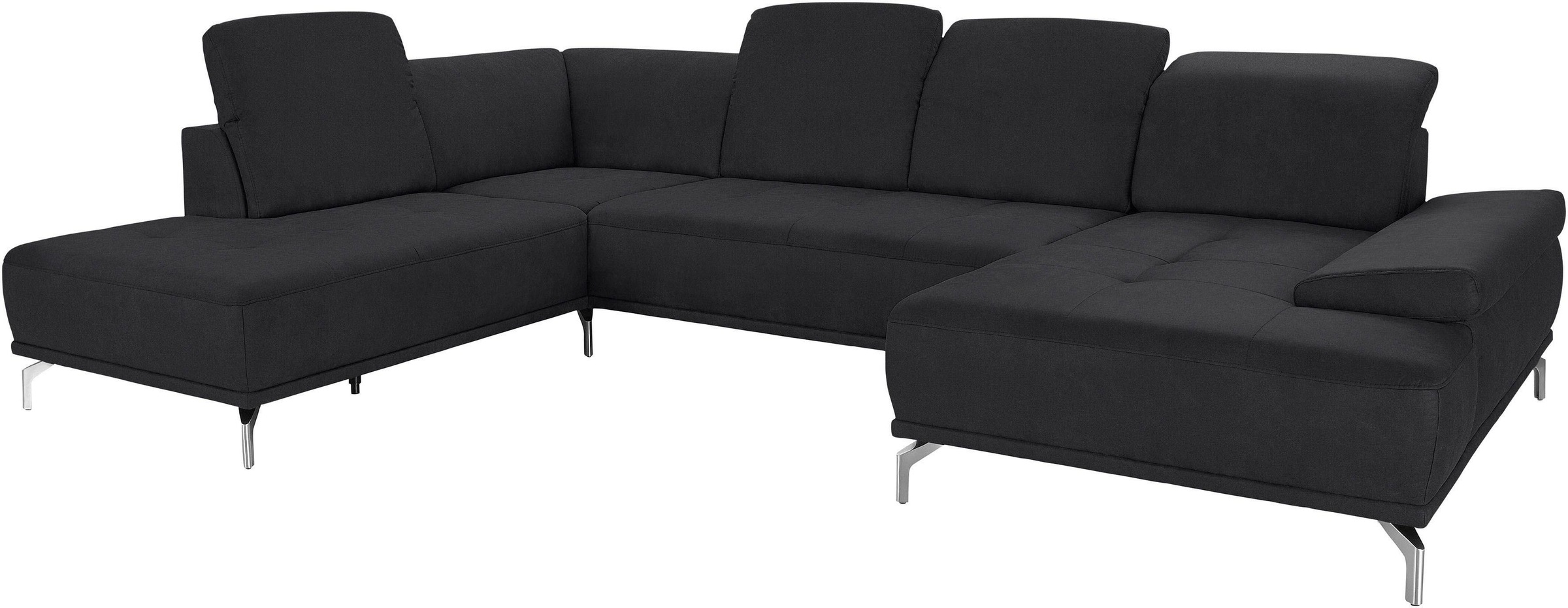 Home affaire Wohnlandschaft "Caluna" Inkl.Sitztiefenverstellung, wahlweise günstig online kaufen