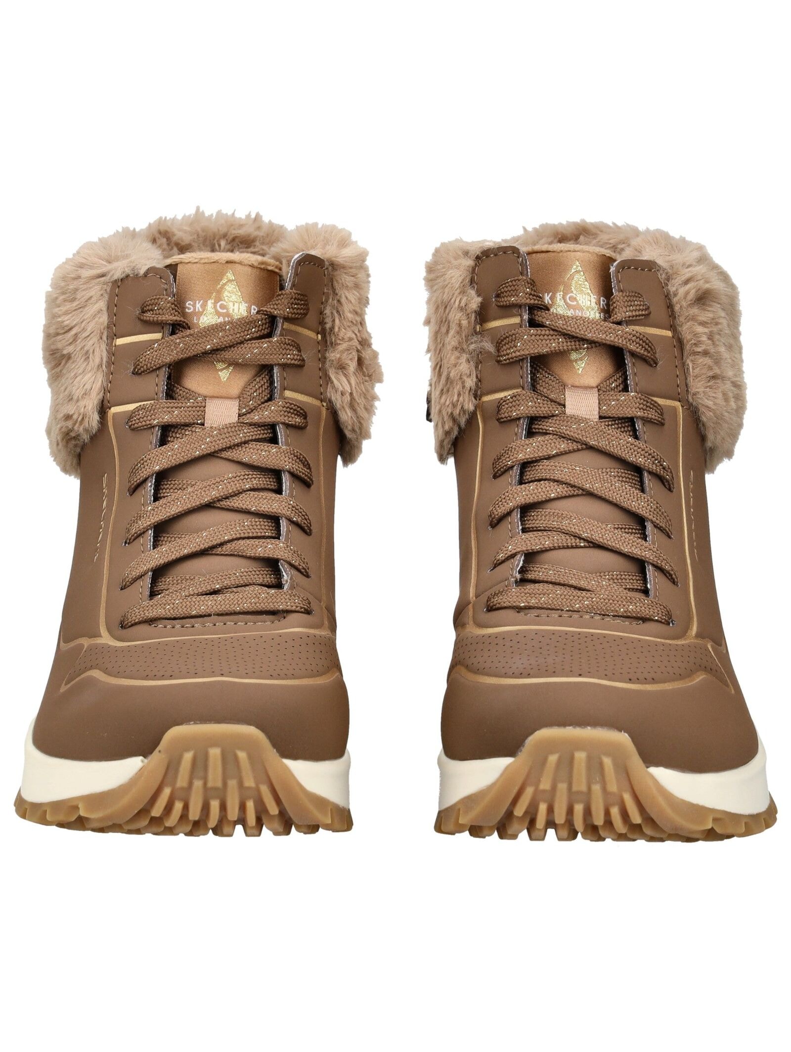 Skechers Schnürstiefelette »Skechers Stiefelette Lederimitat/Textil«