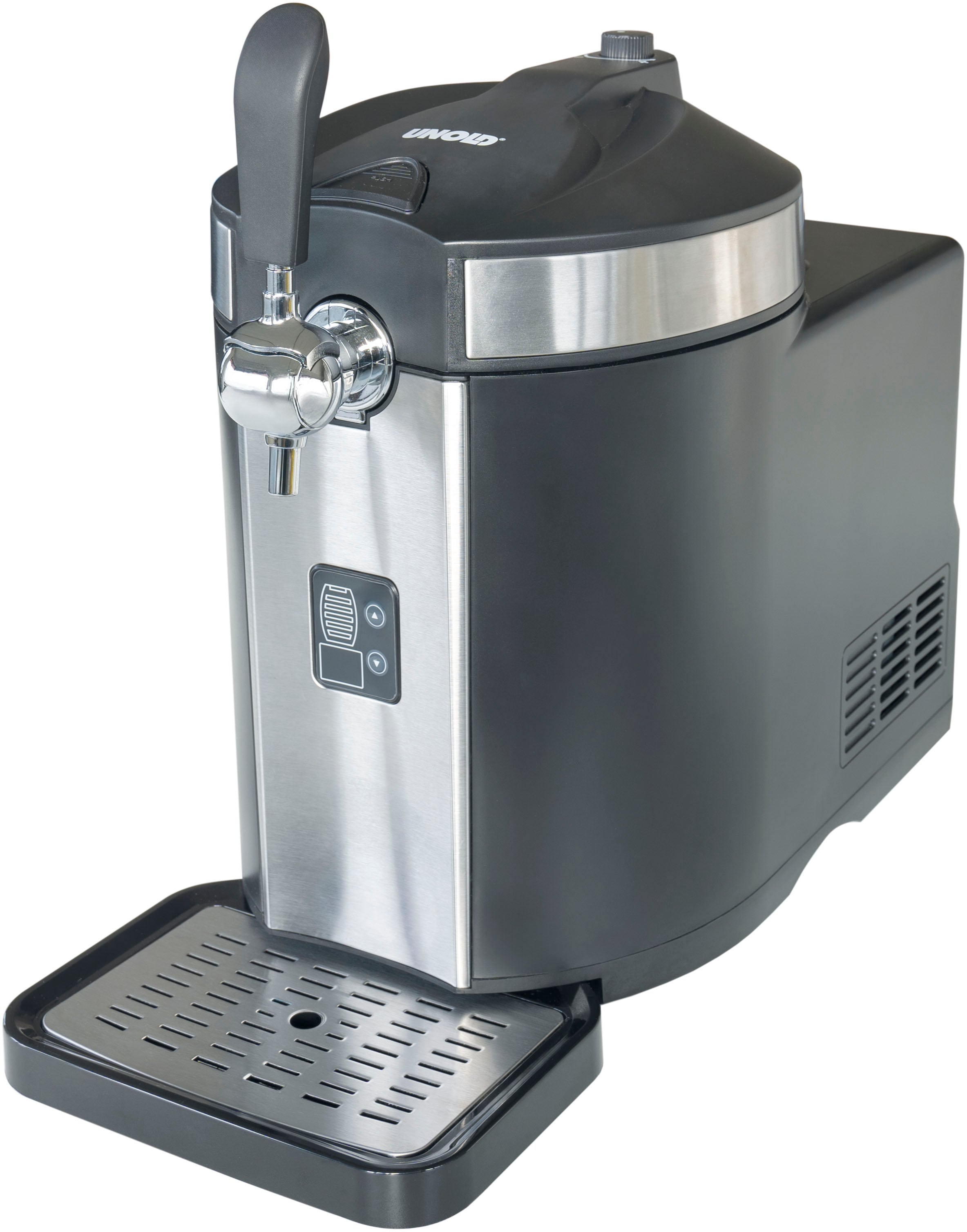 Unold Elektro Schwarz Unold Bierzapfanlage "48975 Franzl, Für Alle Gängigen 5-Liter Bierfässer", B:27,7Cm H:48cm T:46cm, Zapfanlagen, Mit Speed-Cooling-System - Image 2