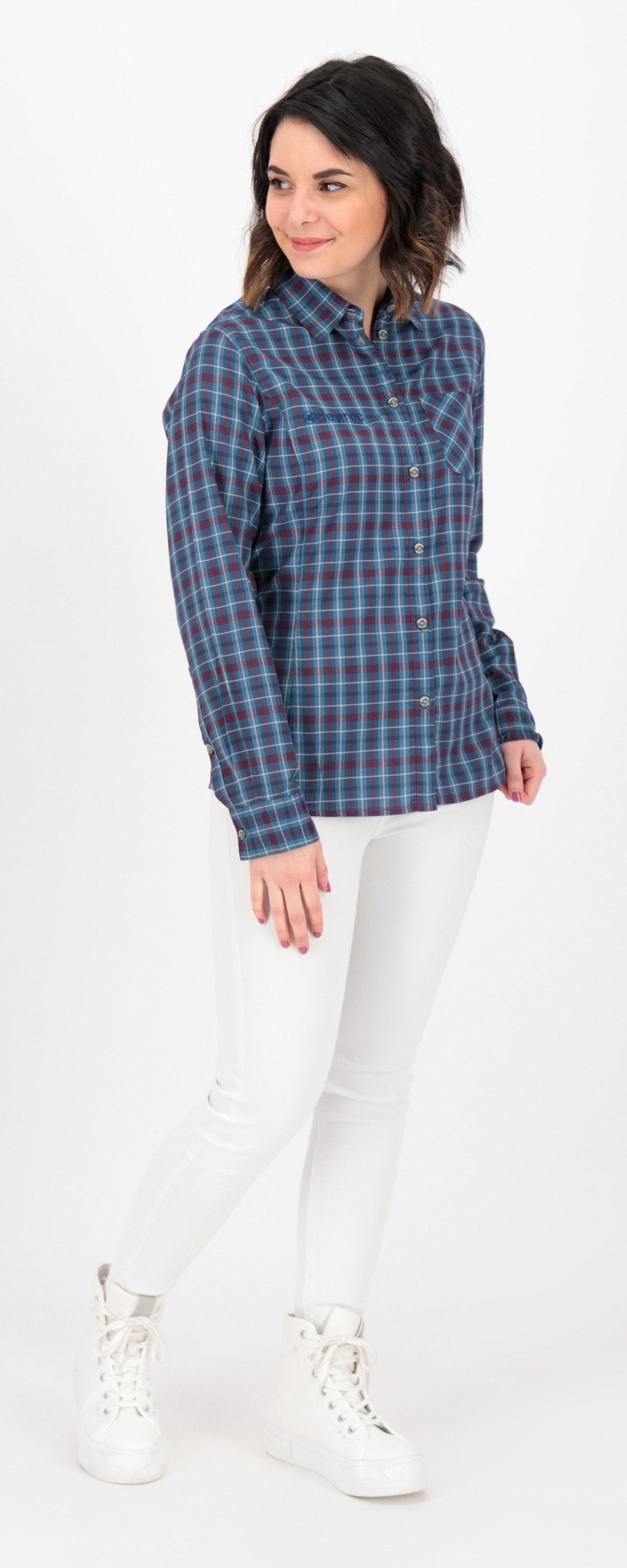 DEPROC Active Outdoorhemd »PHOENIX LS WOMEN«, auch in Großen Größen erhältlich