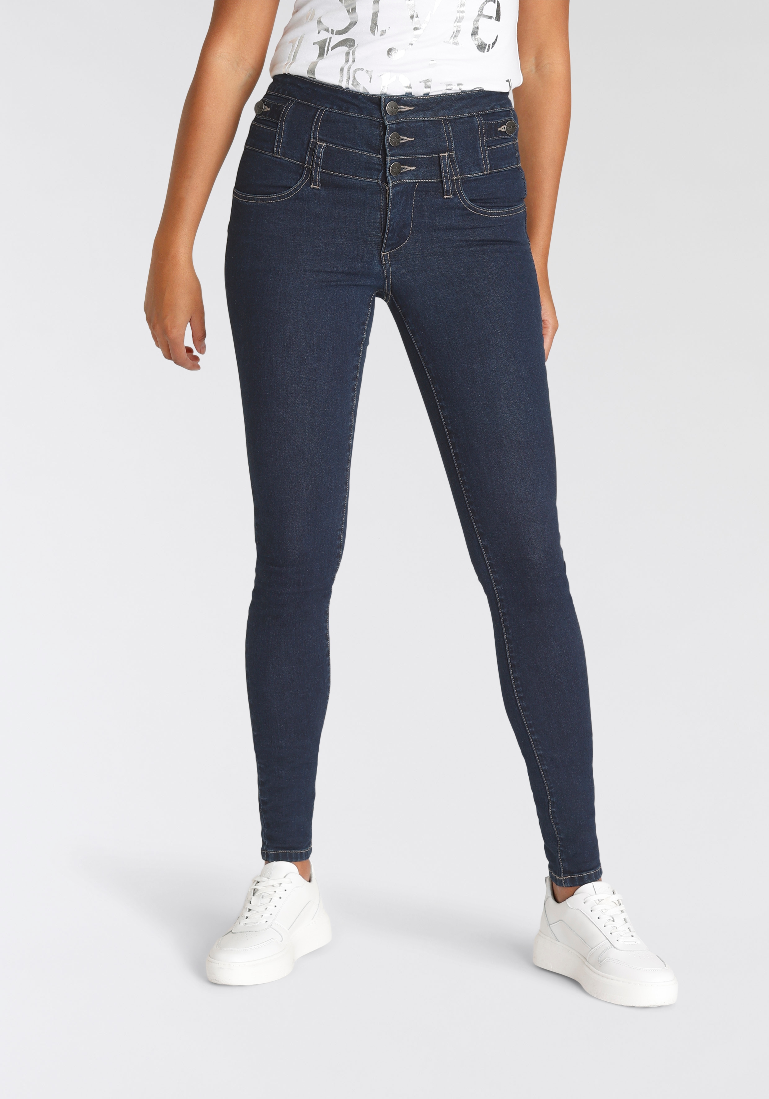 arizona -  Skinny-fit-Jeans, High Waist