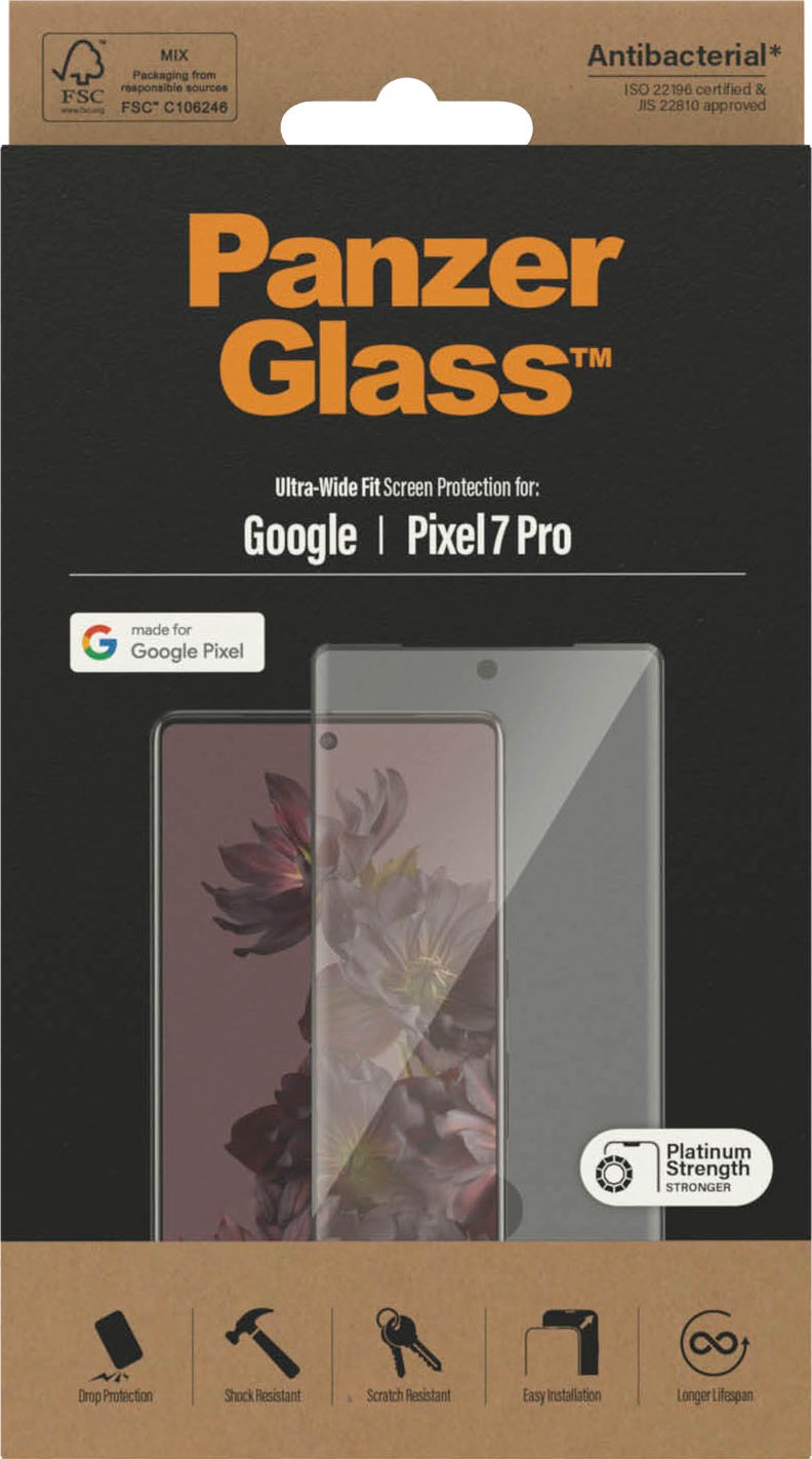 PanzerGlass Displayschutzglas »E2E Curved - Google Pixel 7«