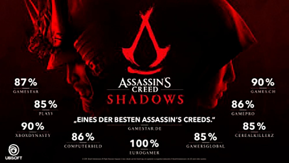 UBISOFT Spielesoftware »Assassin's Creed Shadows« Xbox Series X