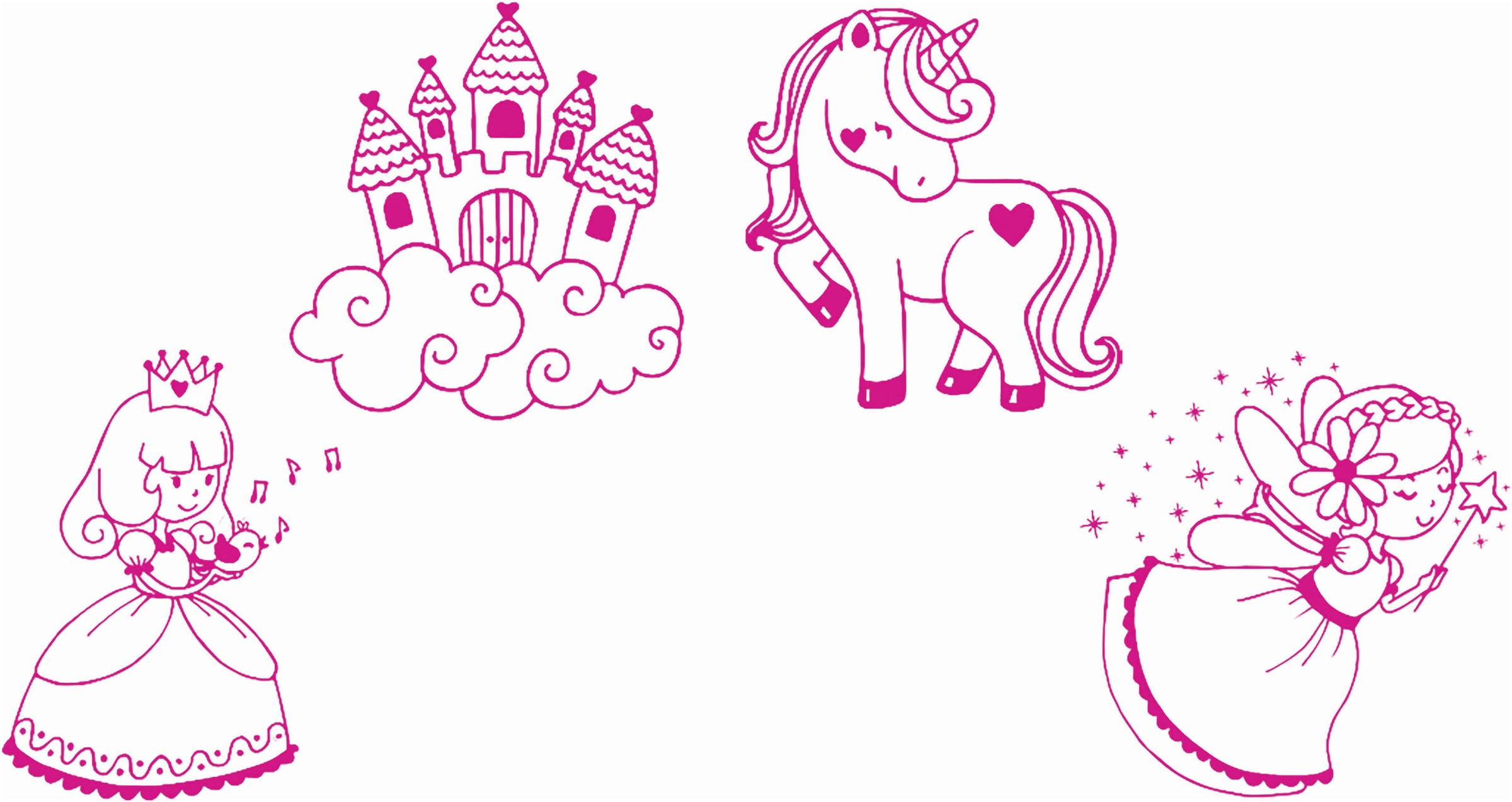 Kreativset »Baby Stempel, Prinzessin ECO«