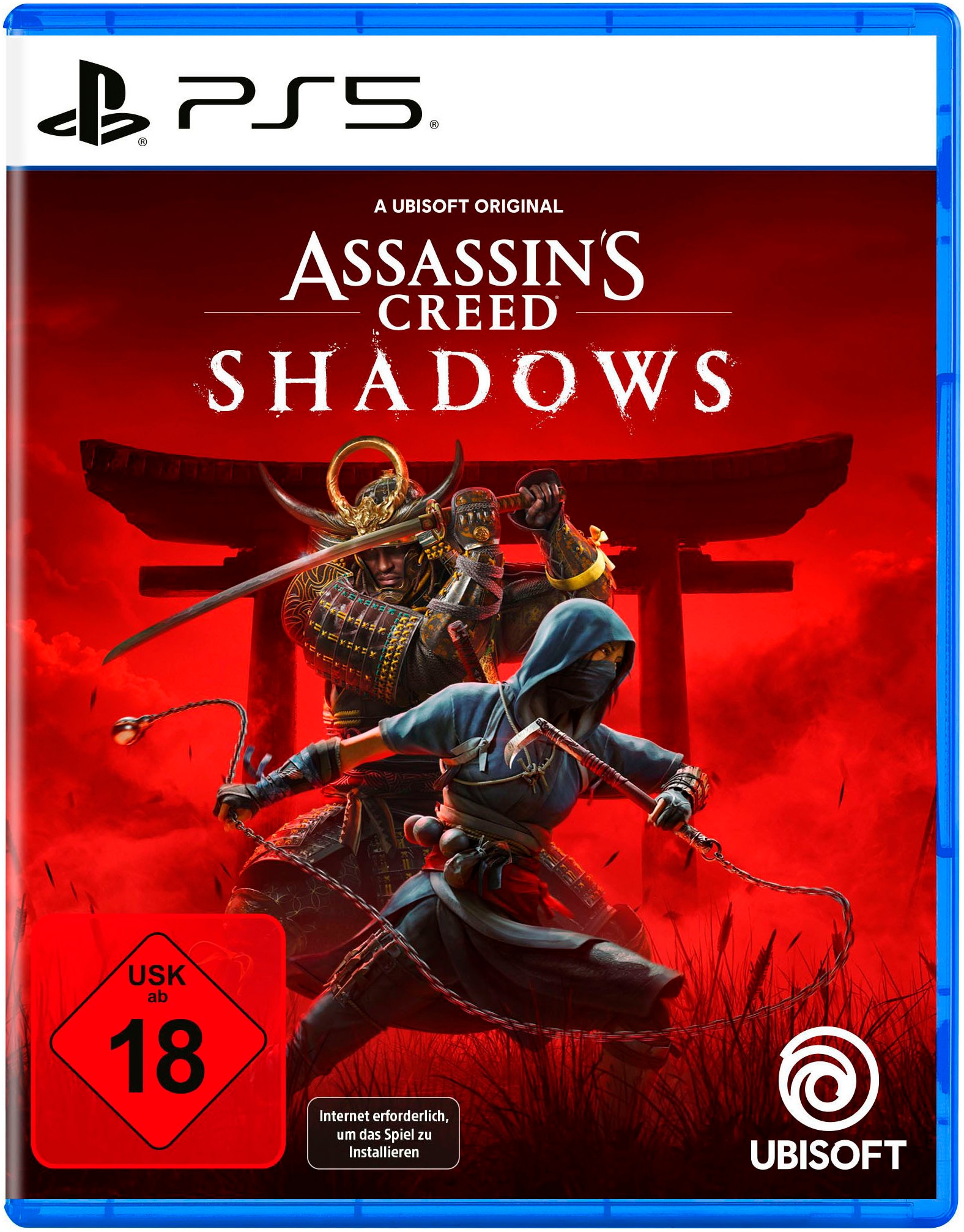 UBISOFT Spielesoftware »Assassin's Creed Shadows inkl. SAMSUNG 990 PRO Heatsink interne SSD«, PlayStation 5