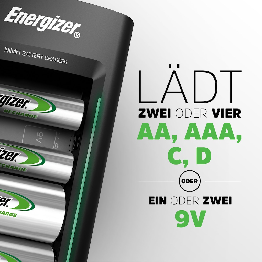 Energizer Universal-Ladegerät »Universal Charger (AA, AAA, C, D, 9V)«