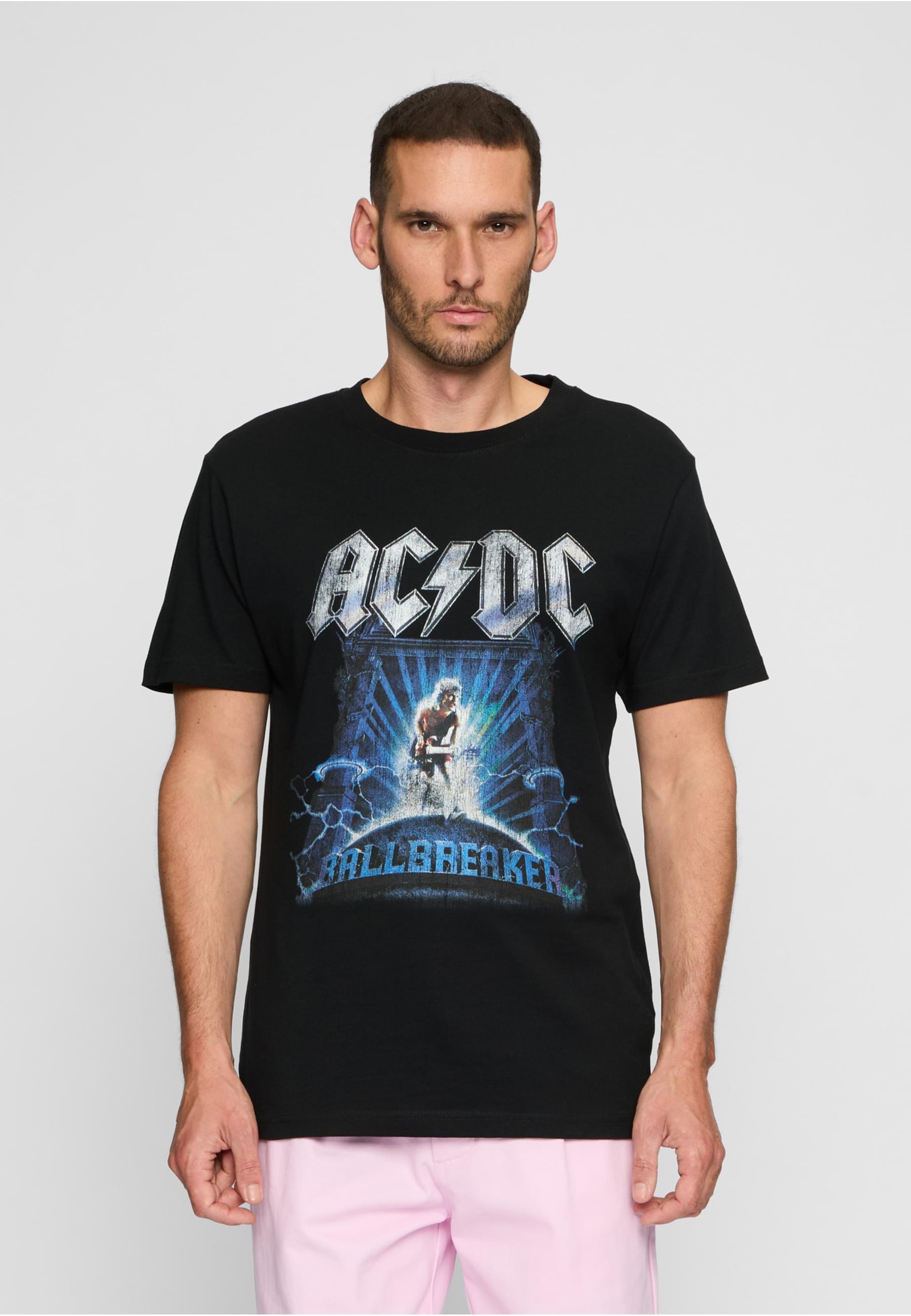Merchcode T-Shirt »Merchcode Herren ACDC Ballbreaker Tee«, (1 tlg.)