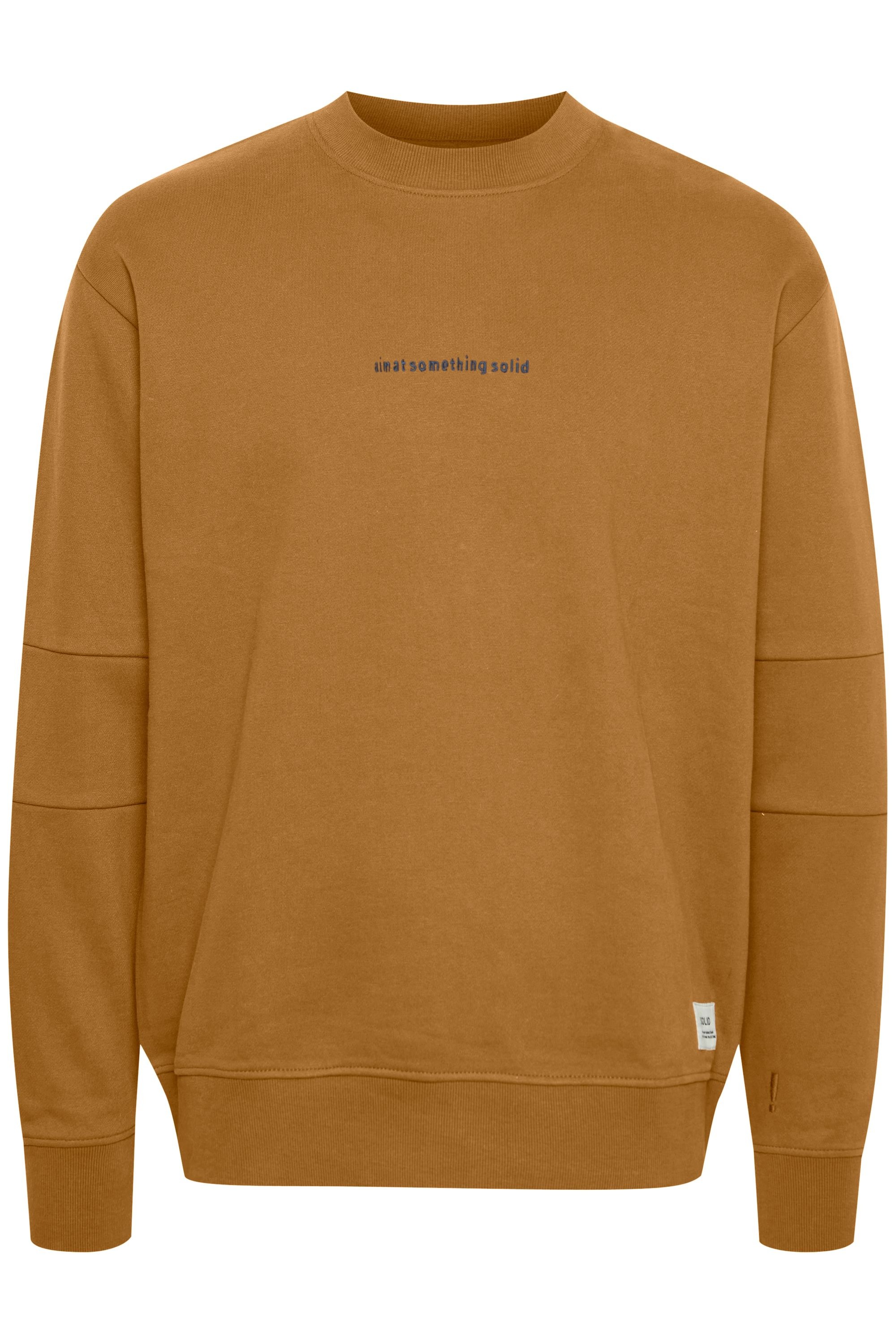 Solid Rundhalspullover "Sweatshirt SDDarton" günstig online kaufen