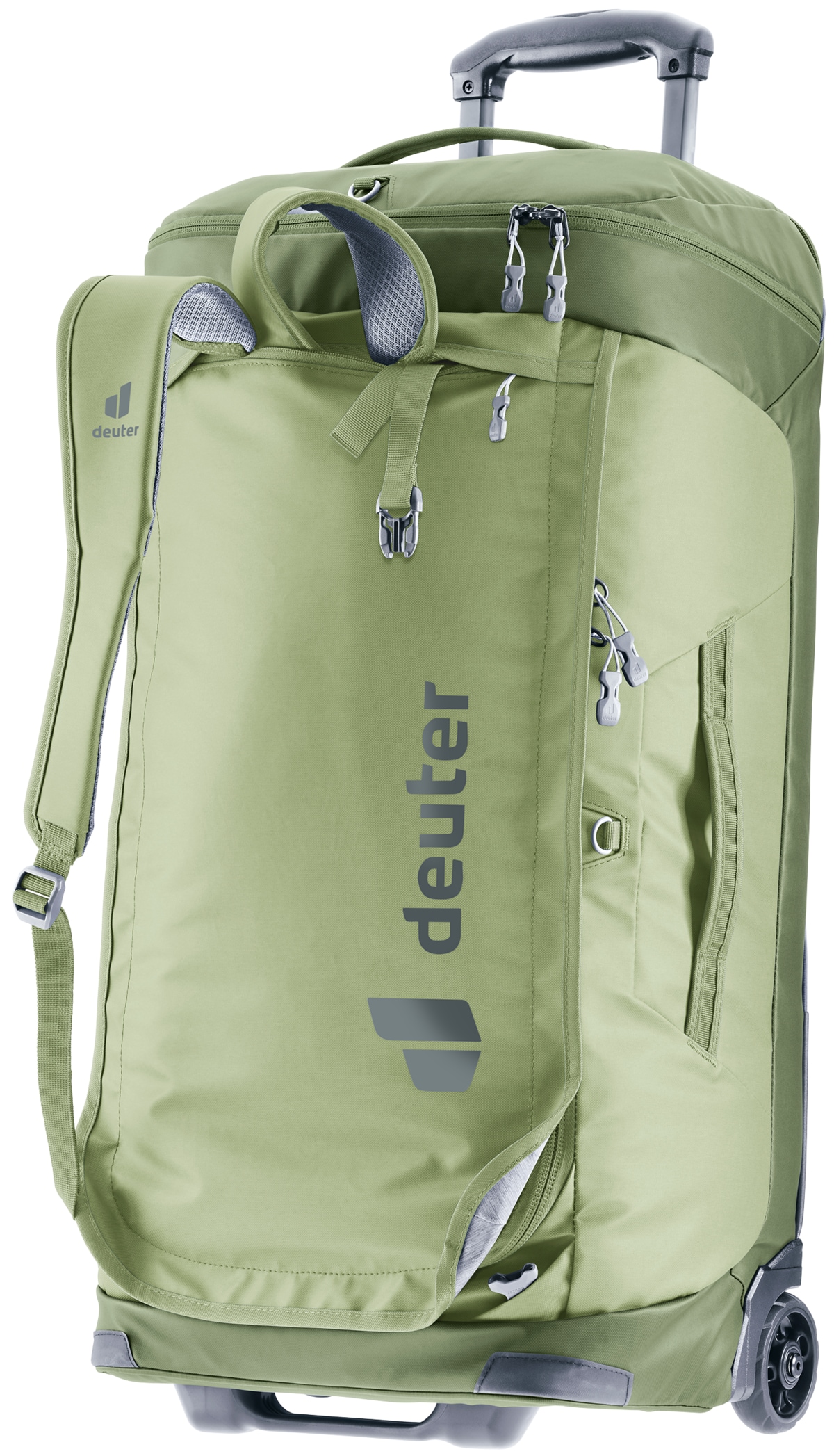 deuter Reisetasche "Duffel Pro Movo 60" mit 60 Liter Volumen, aus Polyester, breites Format, hohe Form