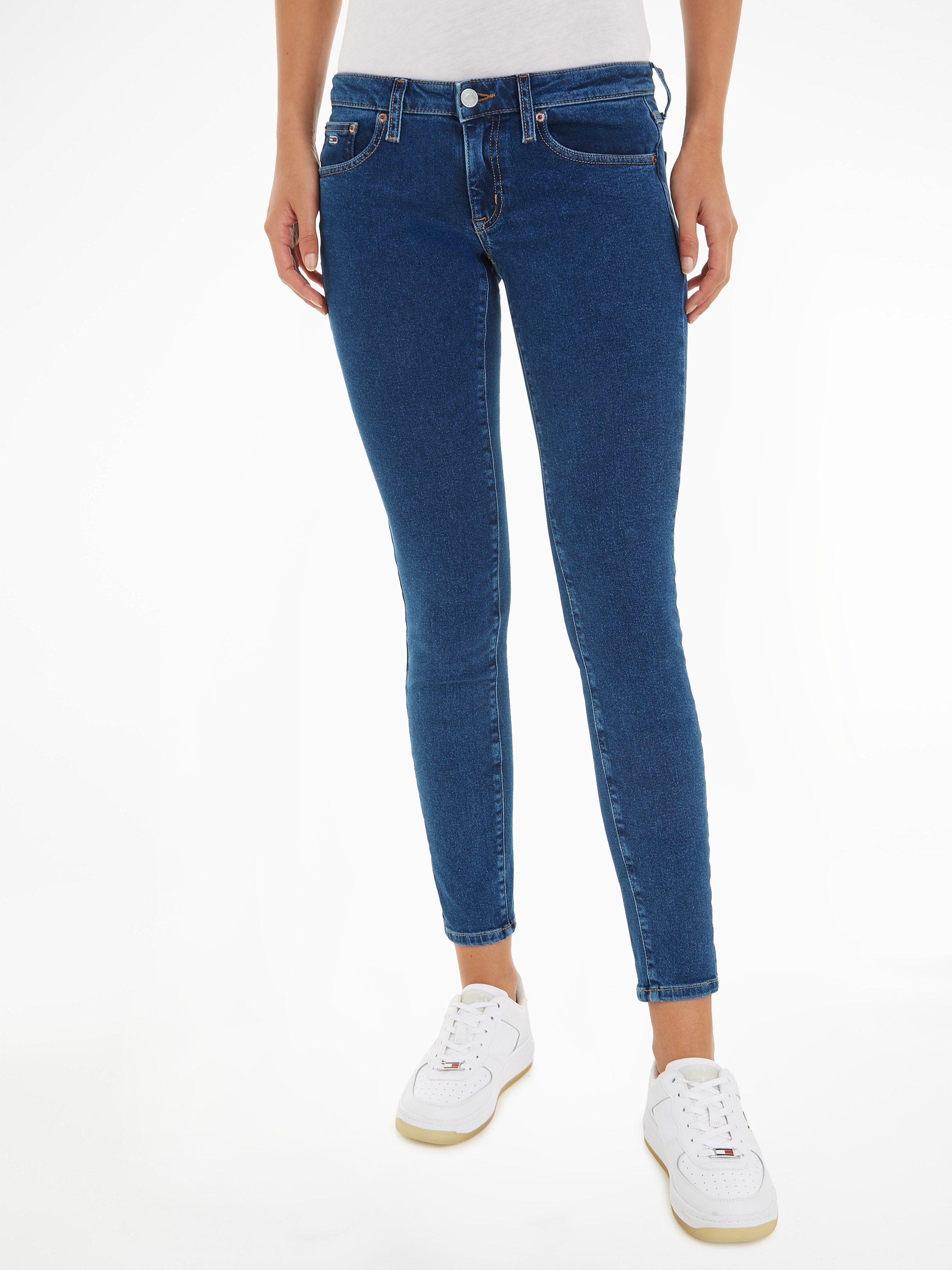 Tommy Jeans Skinny-fit-Jeans, mit dezenten Labelapplikationen bestellen |  BAUR