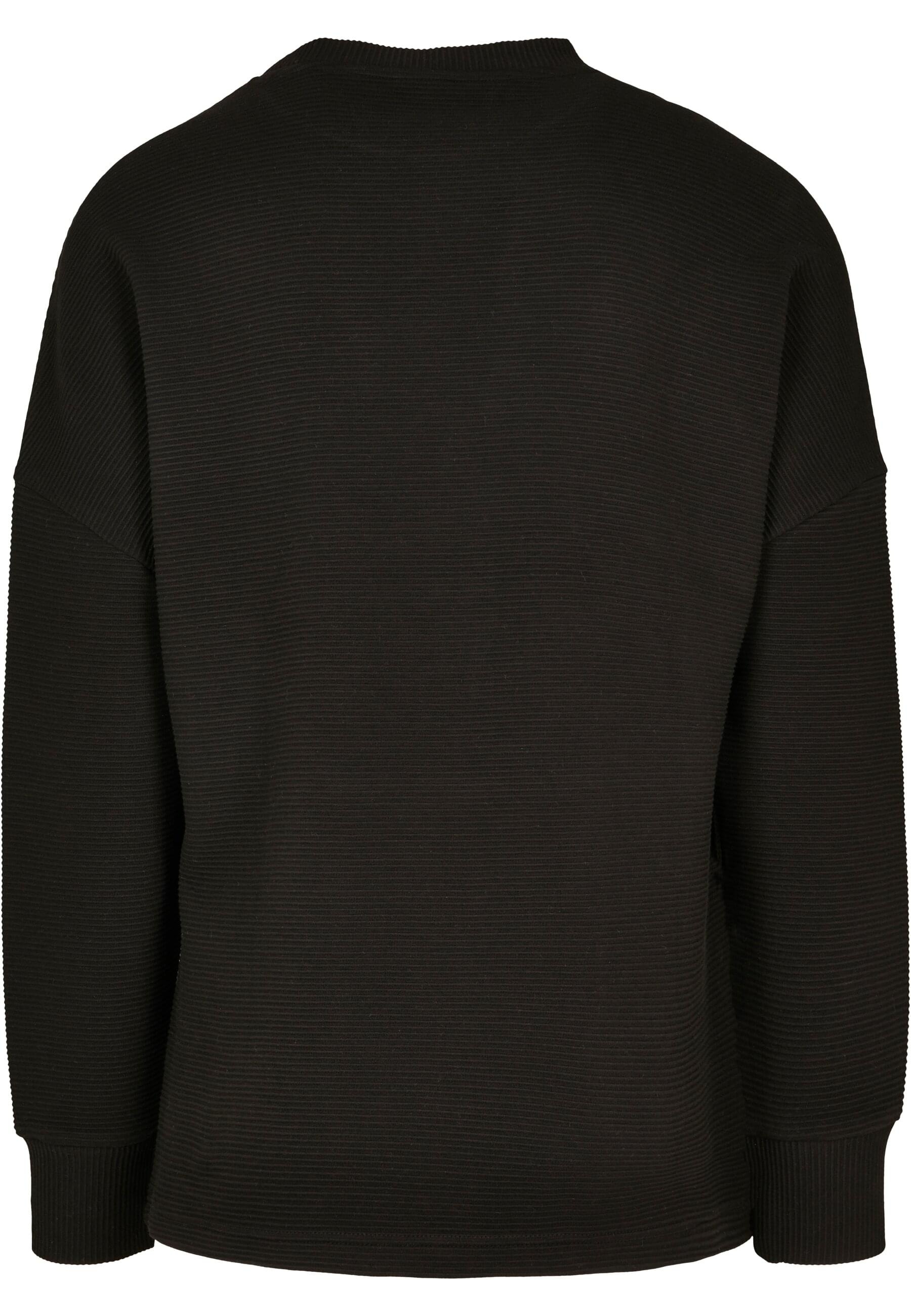 URBAN CLASSICS Rundhalspullover »Urban Classics Herren Cut On Sleeve Naps Interlock Crew«, (1 tlg.)