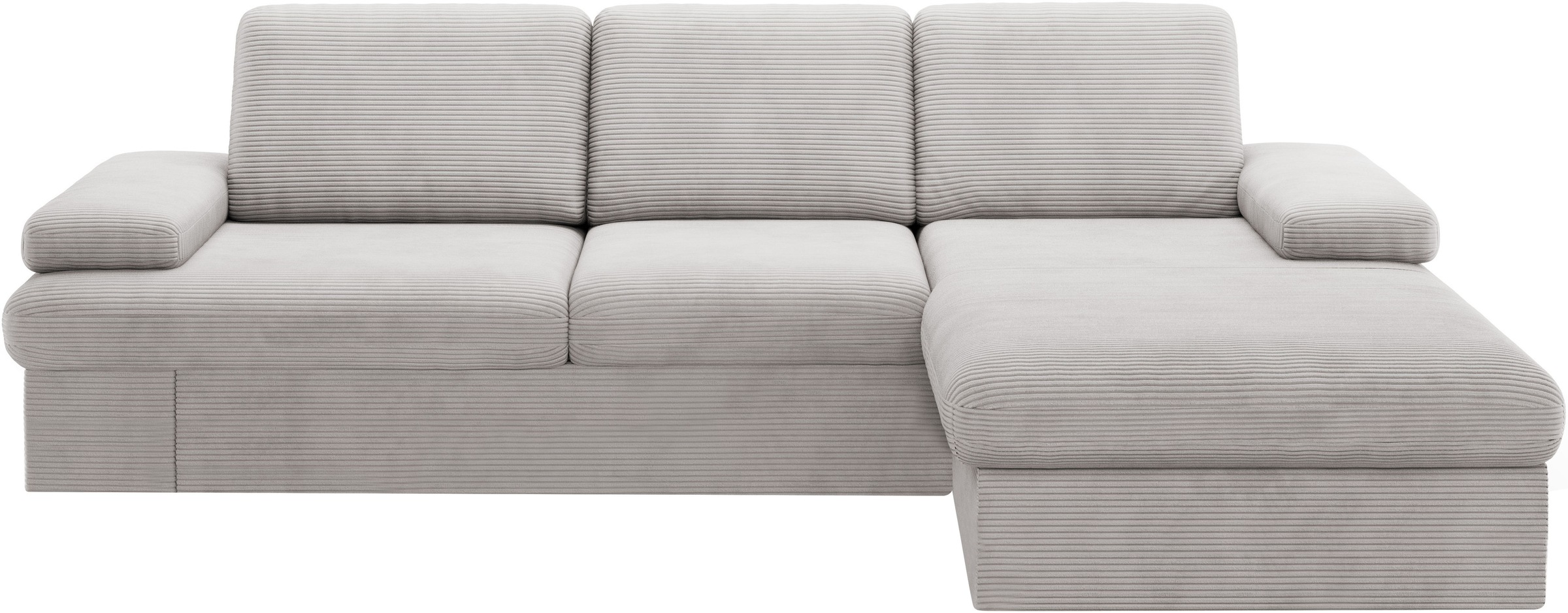 sit&more Ecksofa "Moreno L-Form, B: 247 cm" mit Armteilverstellung, optiona günstig online kaufen
