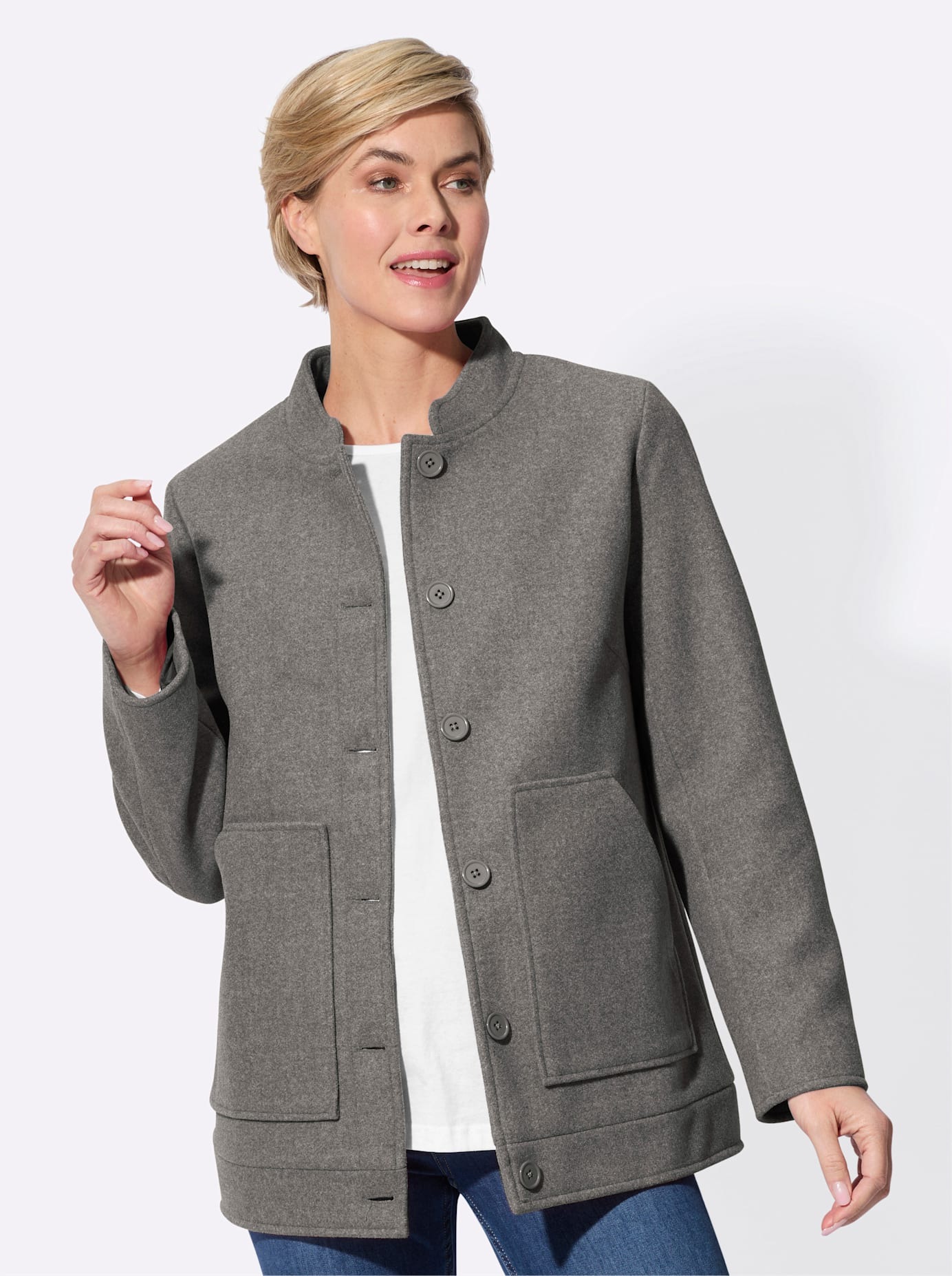 Classic Basics Walkjacke, ohne Kapuze günstig online kaufen