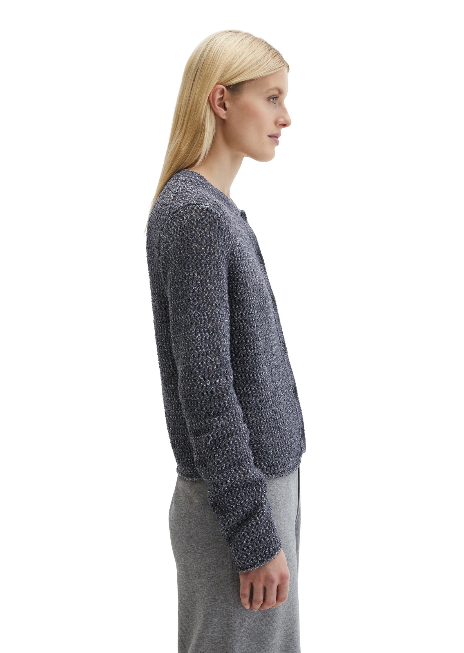 Marc O'Polo Cardigan »aus Bi-Color-Garn«
