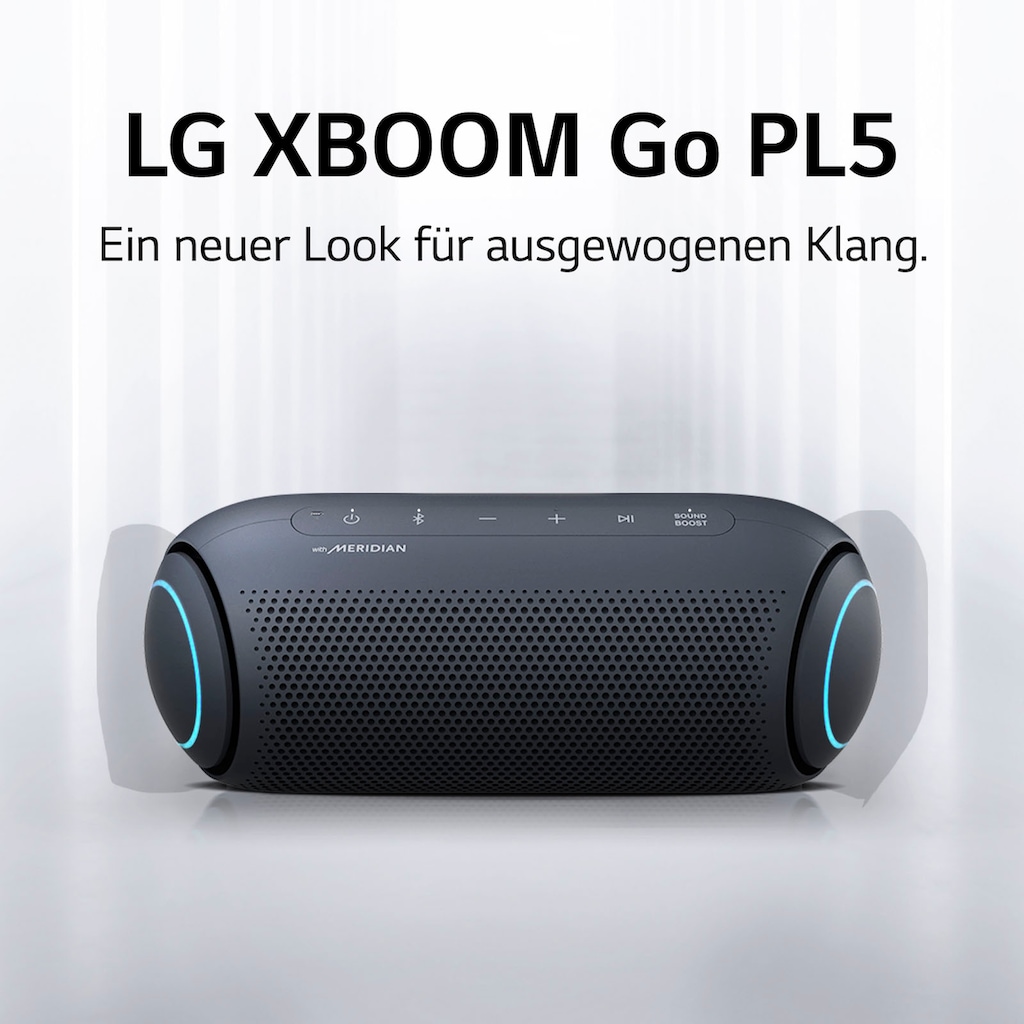 LG Bluetooth-Lautsprecher »XBOOM Go PL5«, Multipoint-Anbindung