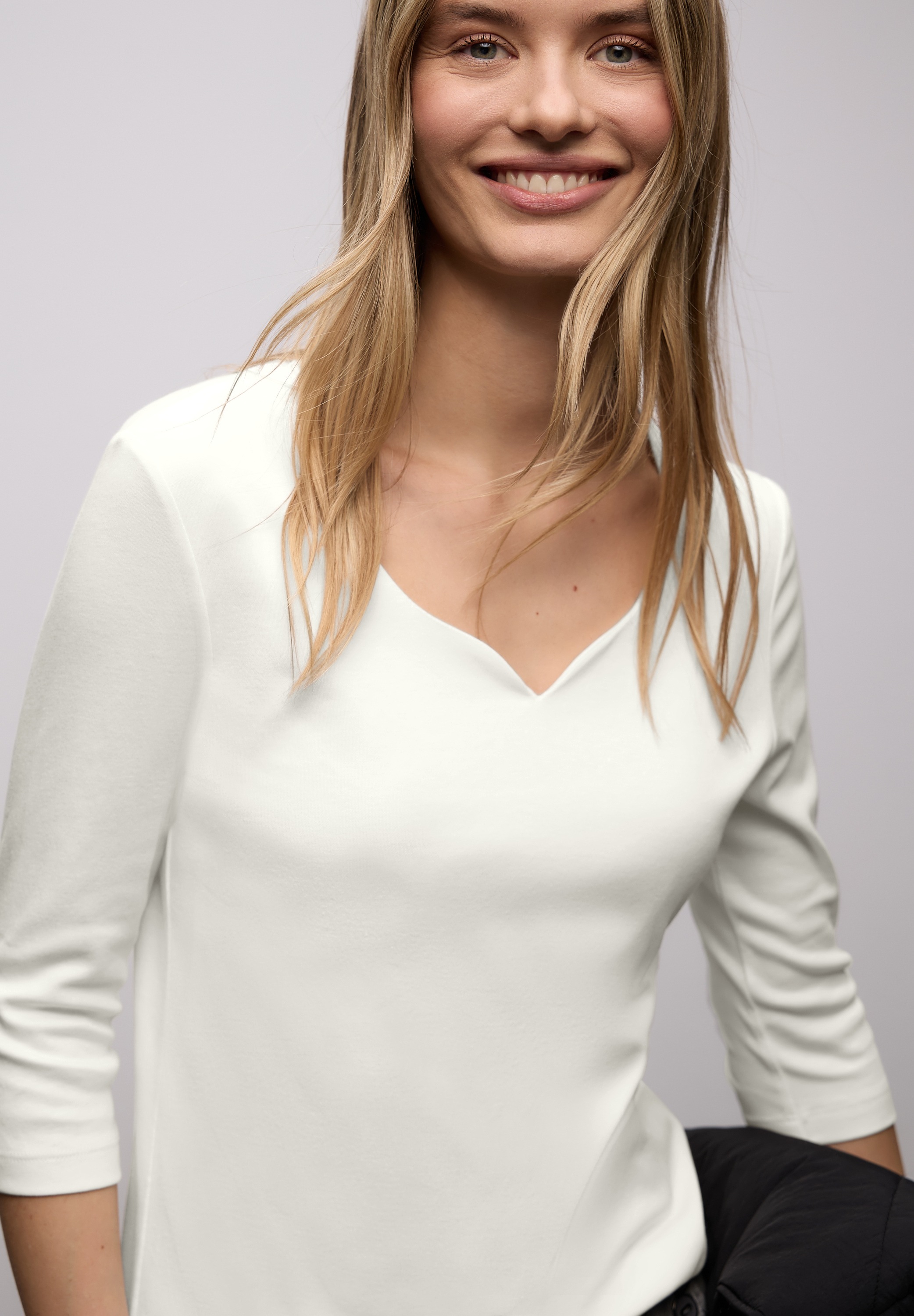 STREET ONE 3/4-Arm-Shirt Jersey günstig online kaufen