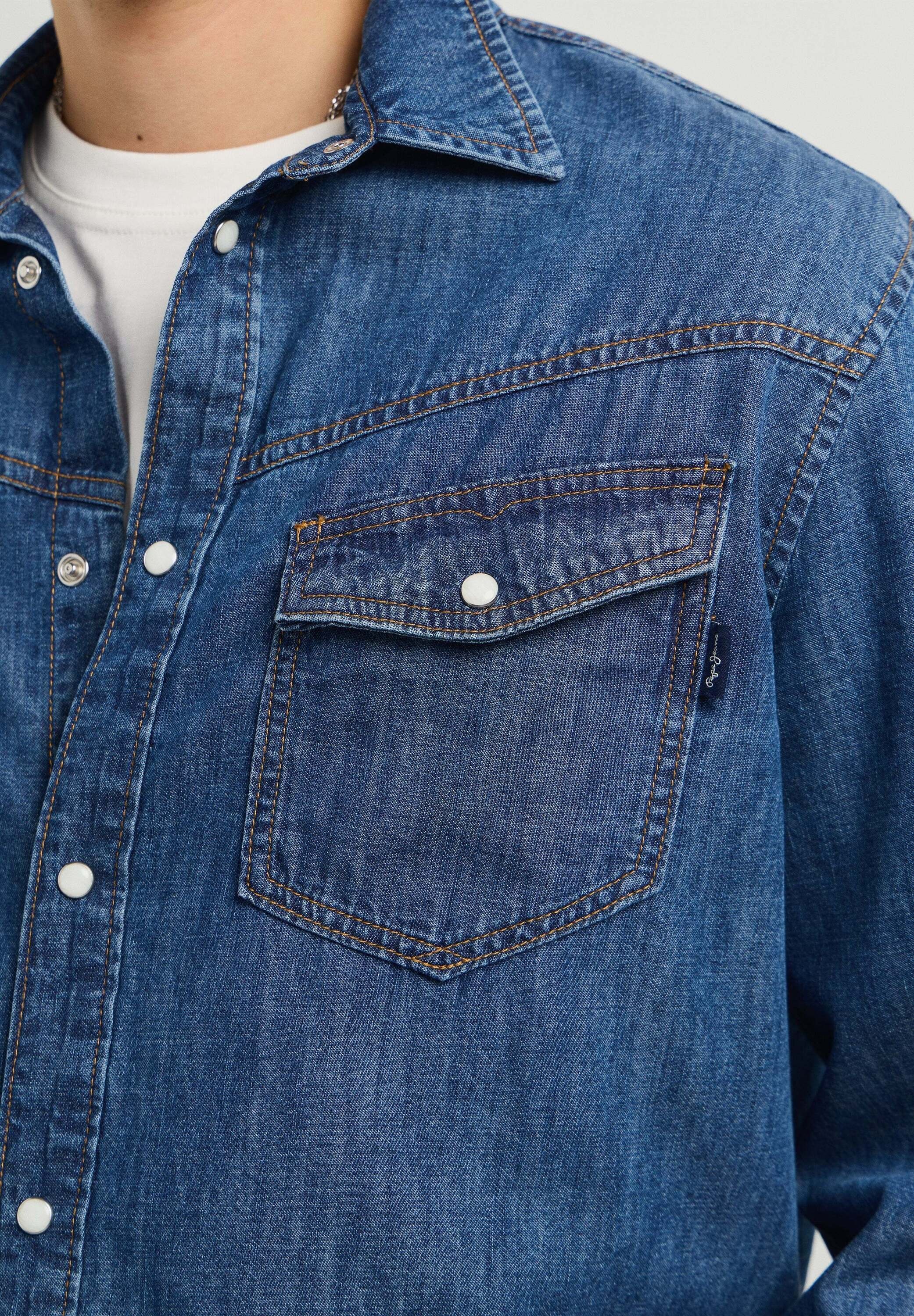Pepe Jeans Funktionsshirt »shirt HAMMOND AUTHENTIC SHIRT DARK USED«