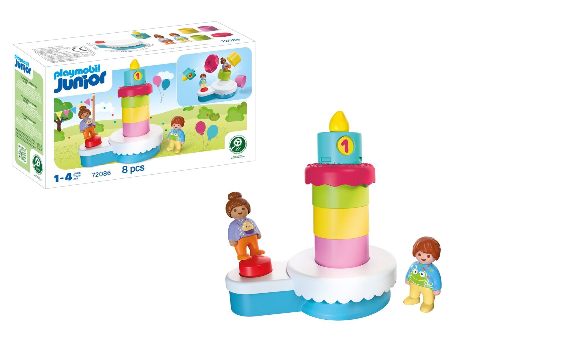 Playmobil® Konstruktions-Spielset »Geburtstagstorte (72086), JUNIOR« Made in Europe