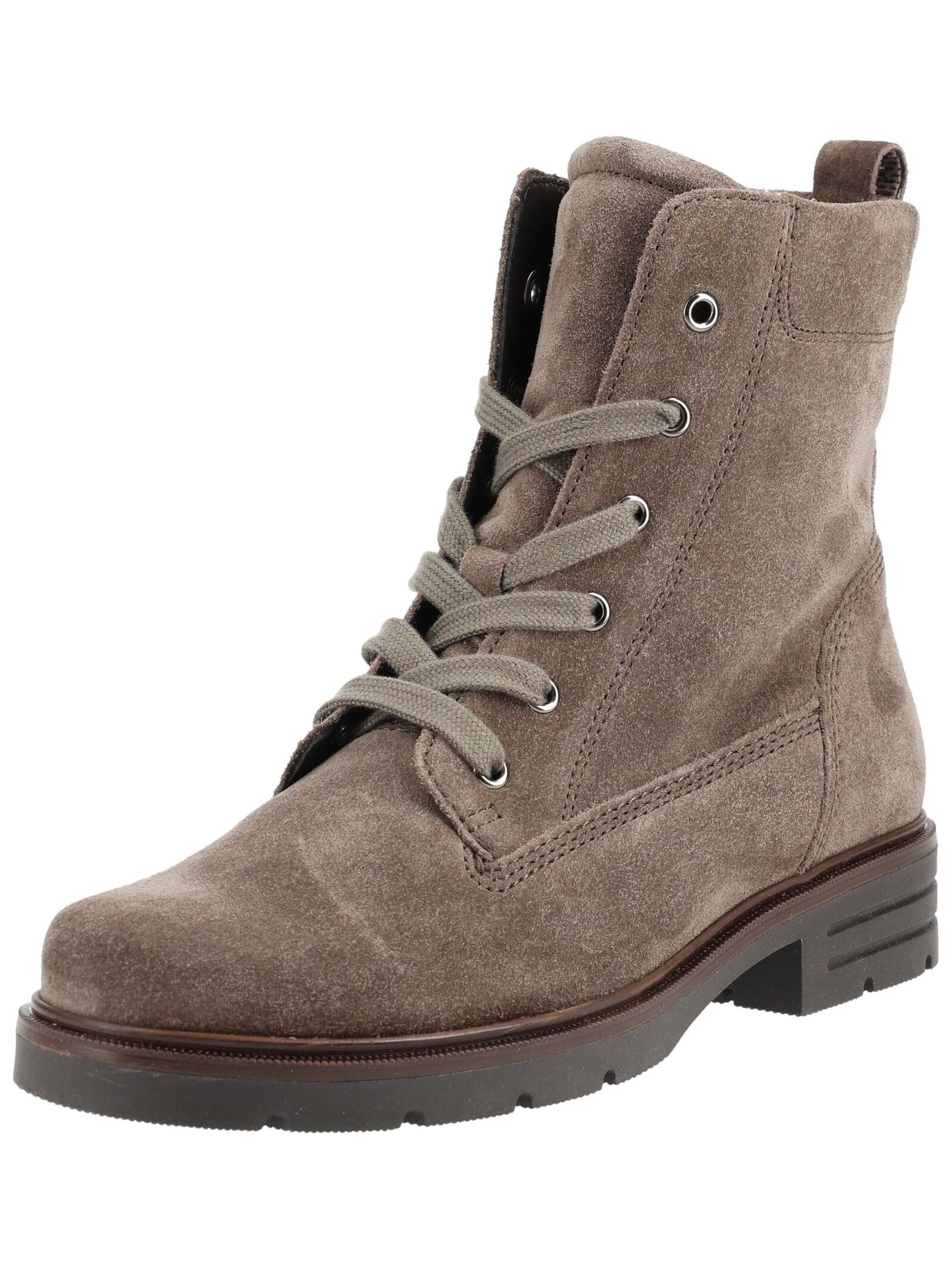 Gabor Schnürstiefelette "Gabor Stiefelette Veloursleder"