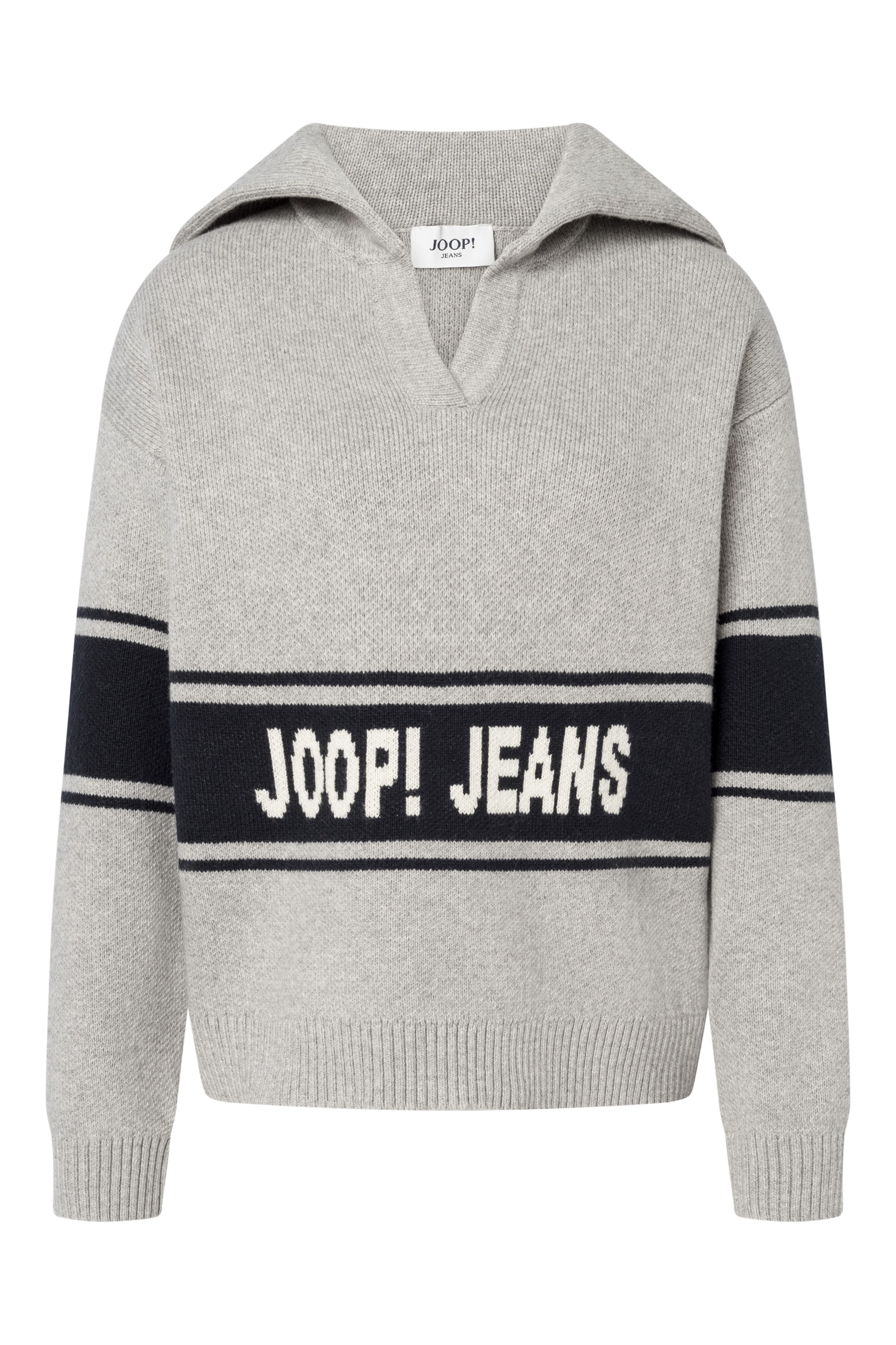 Joop Jeans Strickpullover "Kilo" mit Kragen günstig online kaufen