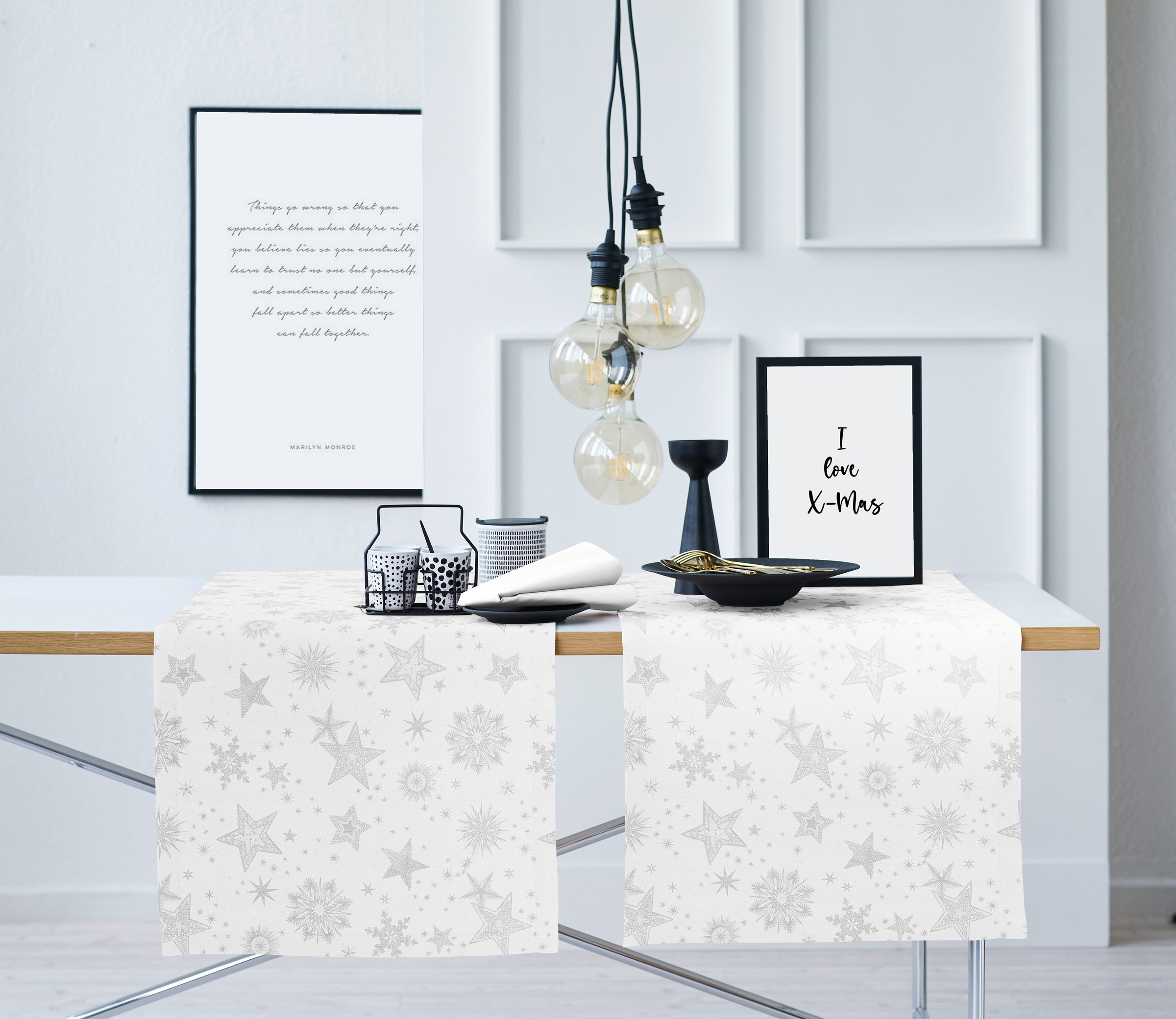 APELT Tischläufer "9602 CHRISTMAS ELEGANCE, Weihnachtsdeko, Weihnachten" Lu günstig online kaufen