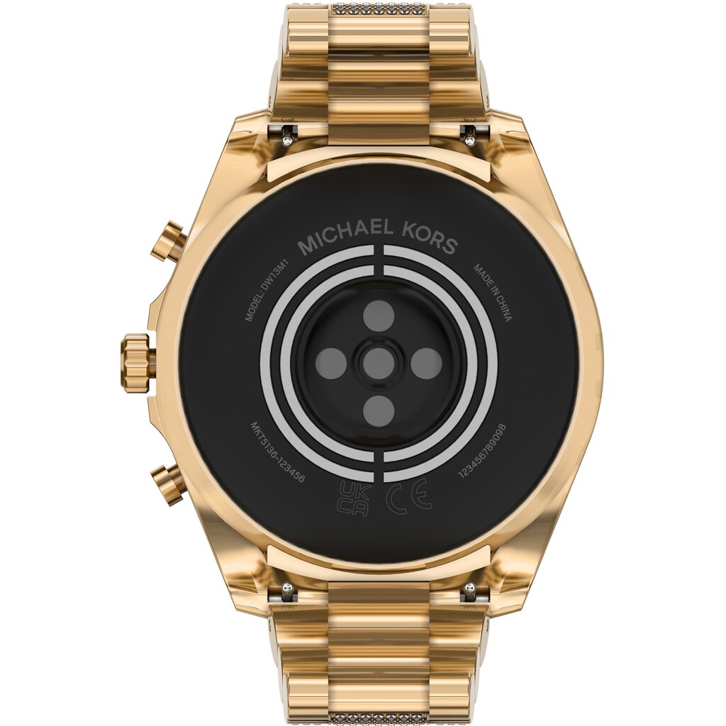 MICHAEL KORS ACCESS Smartwatch »BRADSHAW (GEN 6), MKT5136«, (Wear OS by Google)