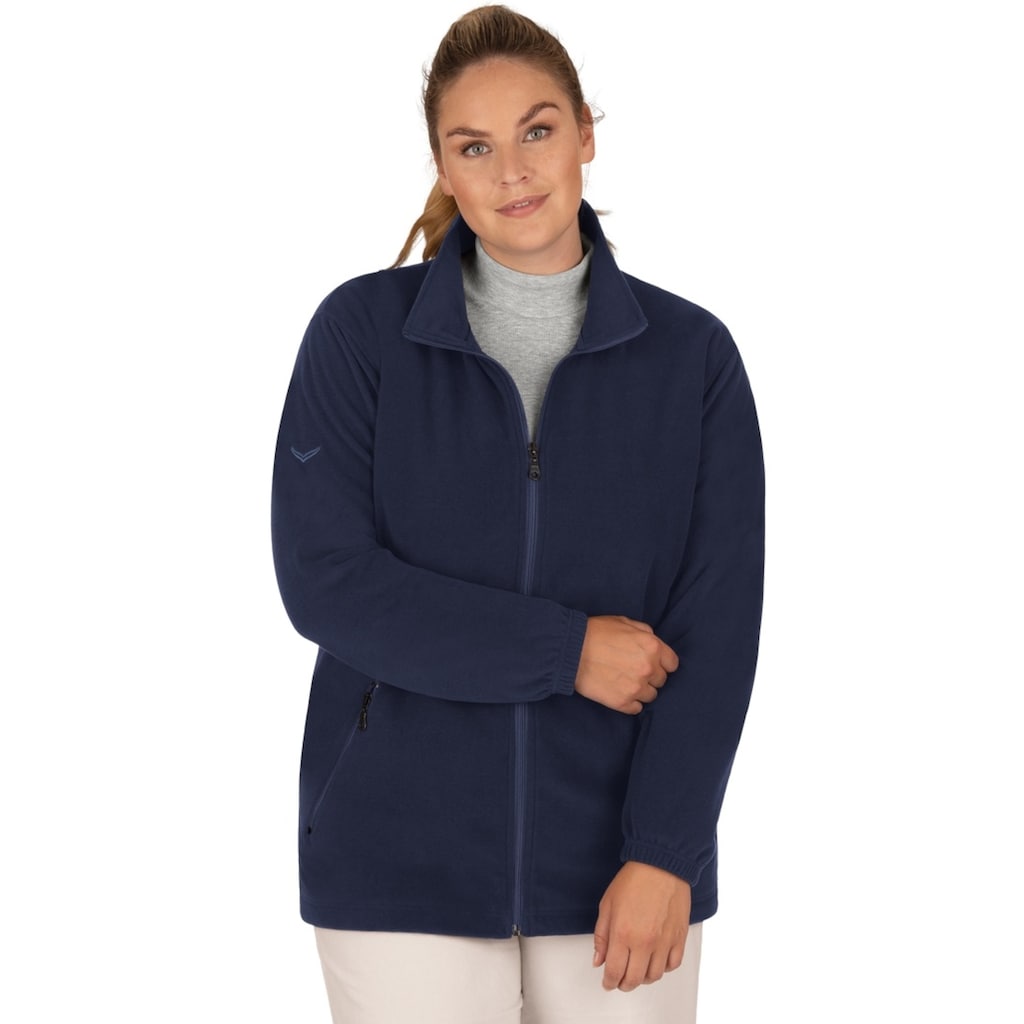 Trigema Fleecejacke »TRIGEMA Fleecejacke«, (1 St.)