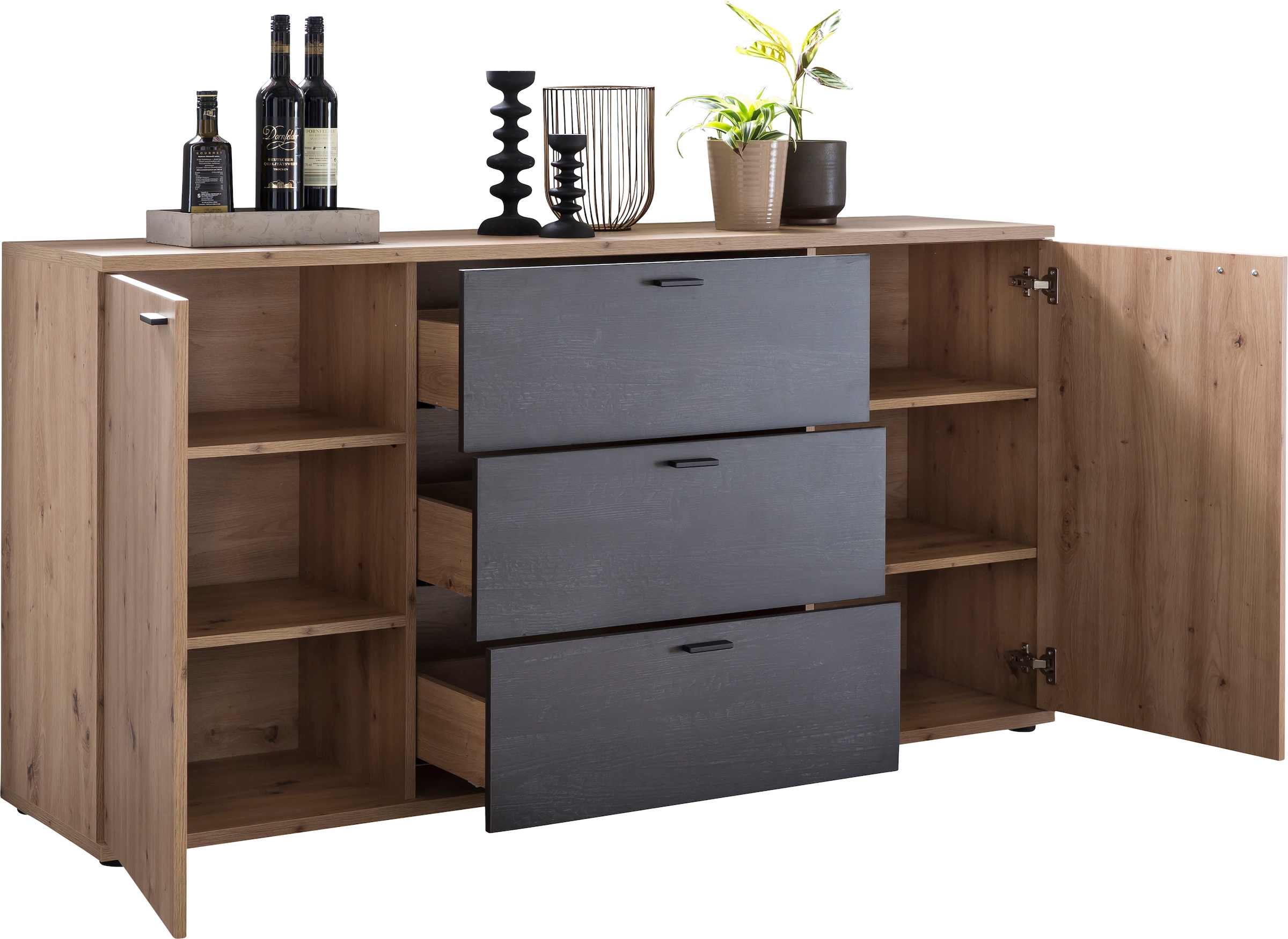 HELA Sideboard »Atlanta«, Breite 165 cm