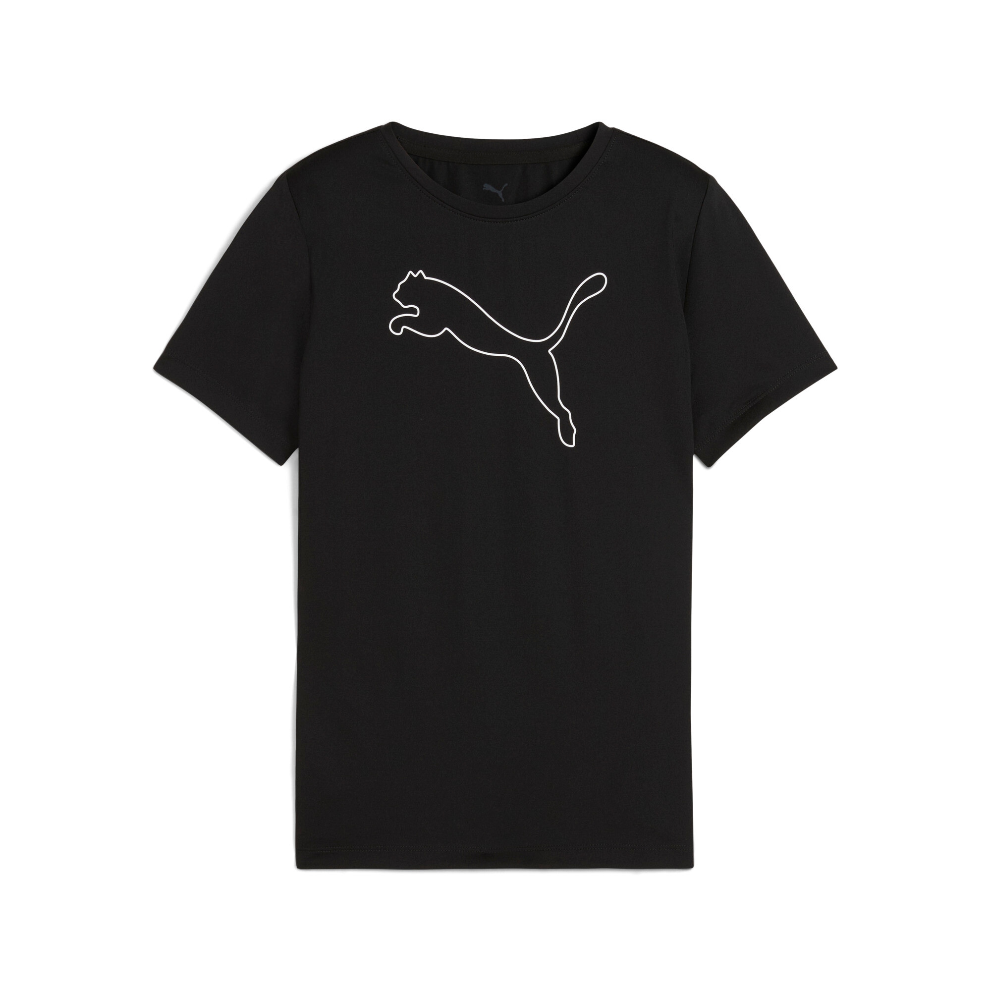 Puma T-Shirt "Tad Ess Cat Logo Tee G" Mit Rundhalsausschnitt, Kurzärmelig, Sportlich