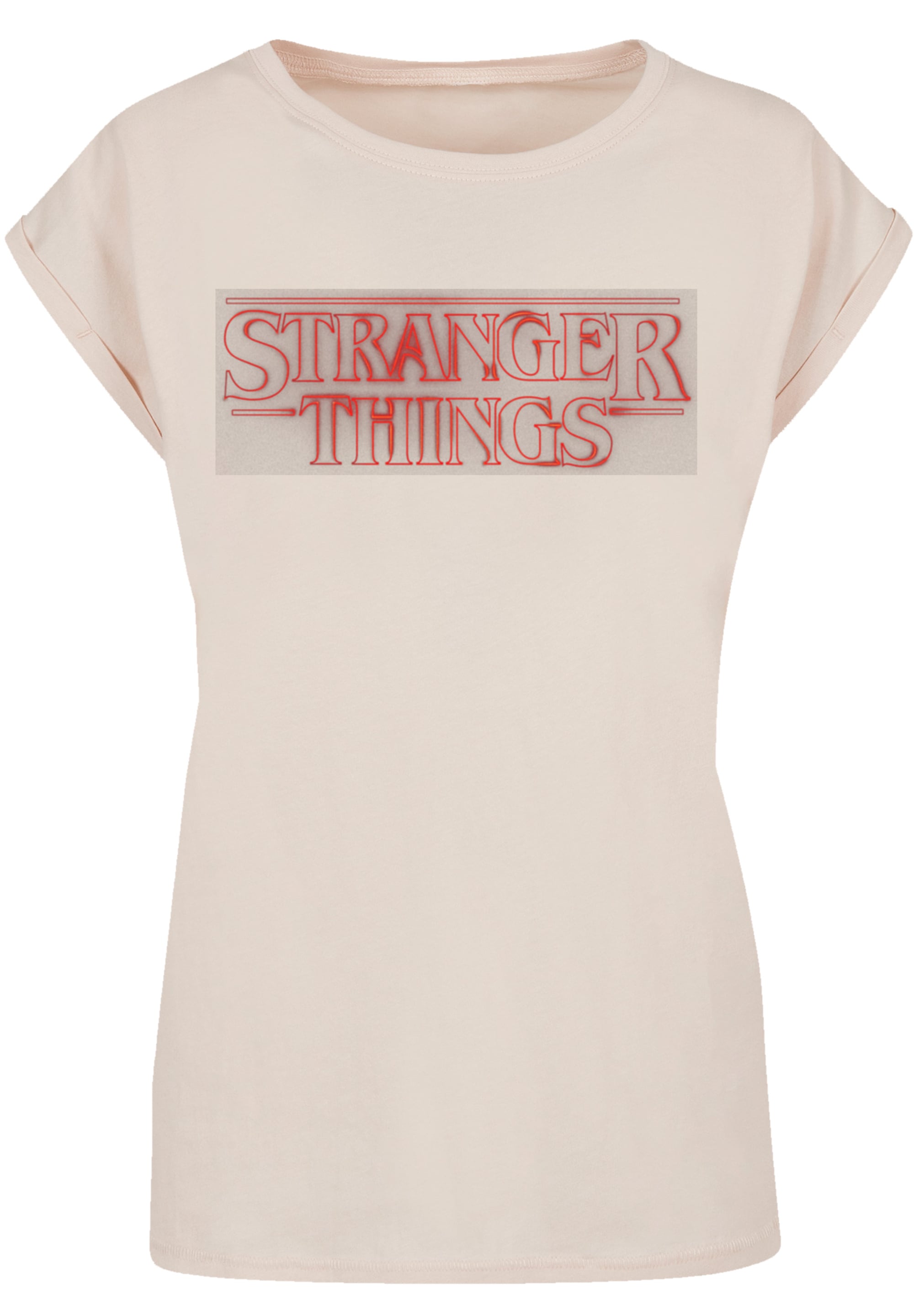 F4NT4STIC T-Shirt »Stranger Things Glow Logo« Premium Qualität