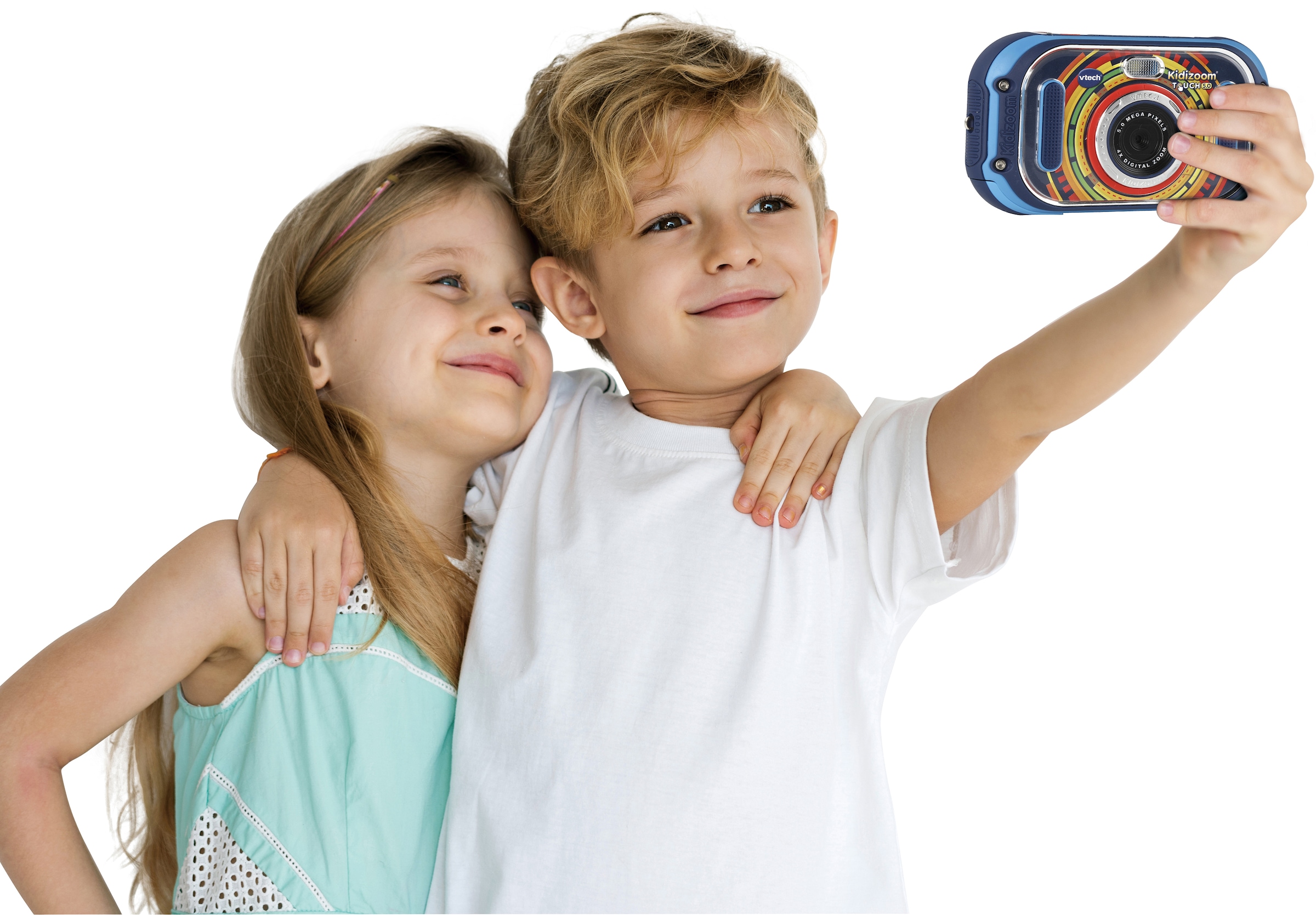 Vtech® Kinderkamera »KidiZoom Touch 5.0, blau«, 5 MP, inklusive Tragetasche  | BAUR