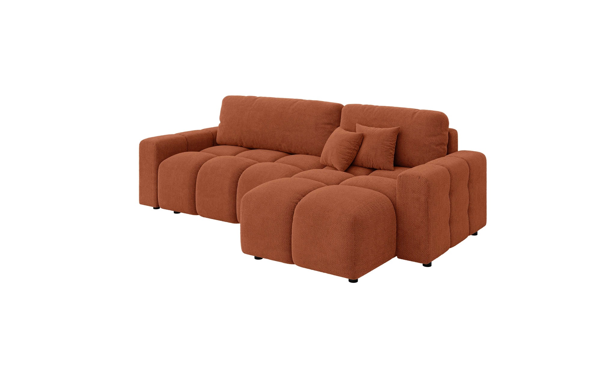 INOSIGN Ecksofa »FELICI, Schlafsofa 233cm, L-Form mit Recamiere beidseitig montierbar«, Designsofa mit Bettfunktion und Bettkasten, Maße B/T/H: 233/142/88 cm