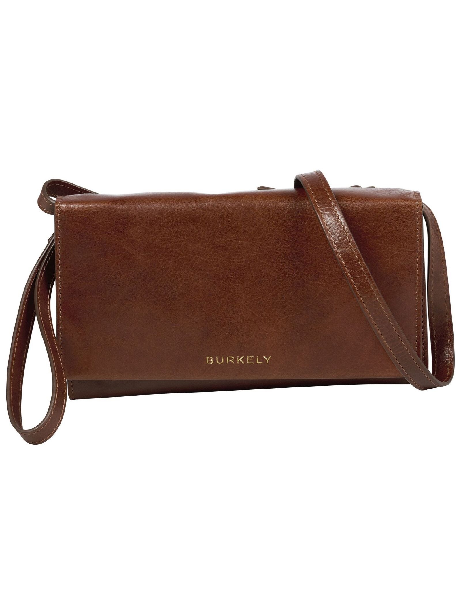 BURKELY Handytasche "BURKELY Taschen Leder", onesizechestnut, Taschen