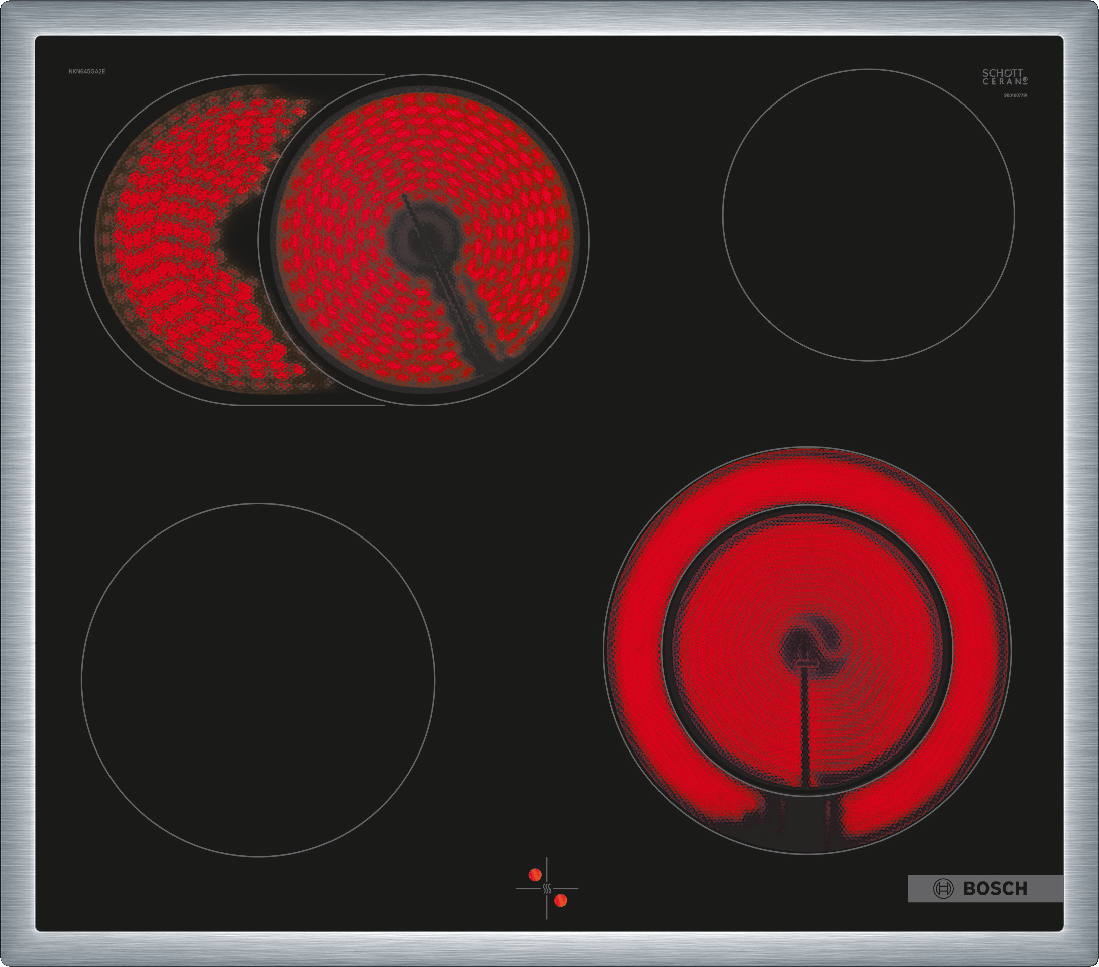 Thumbnail - BOSCH Elektro-Herd-Set "HND211LB2" mit Teleskopauszug nachrüstbar 3D-Heißluft: Gleichmäßige Hitze für perfekte Ergebniss...