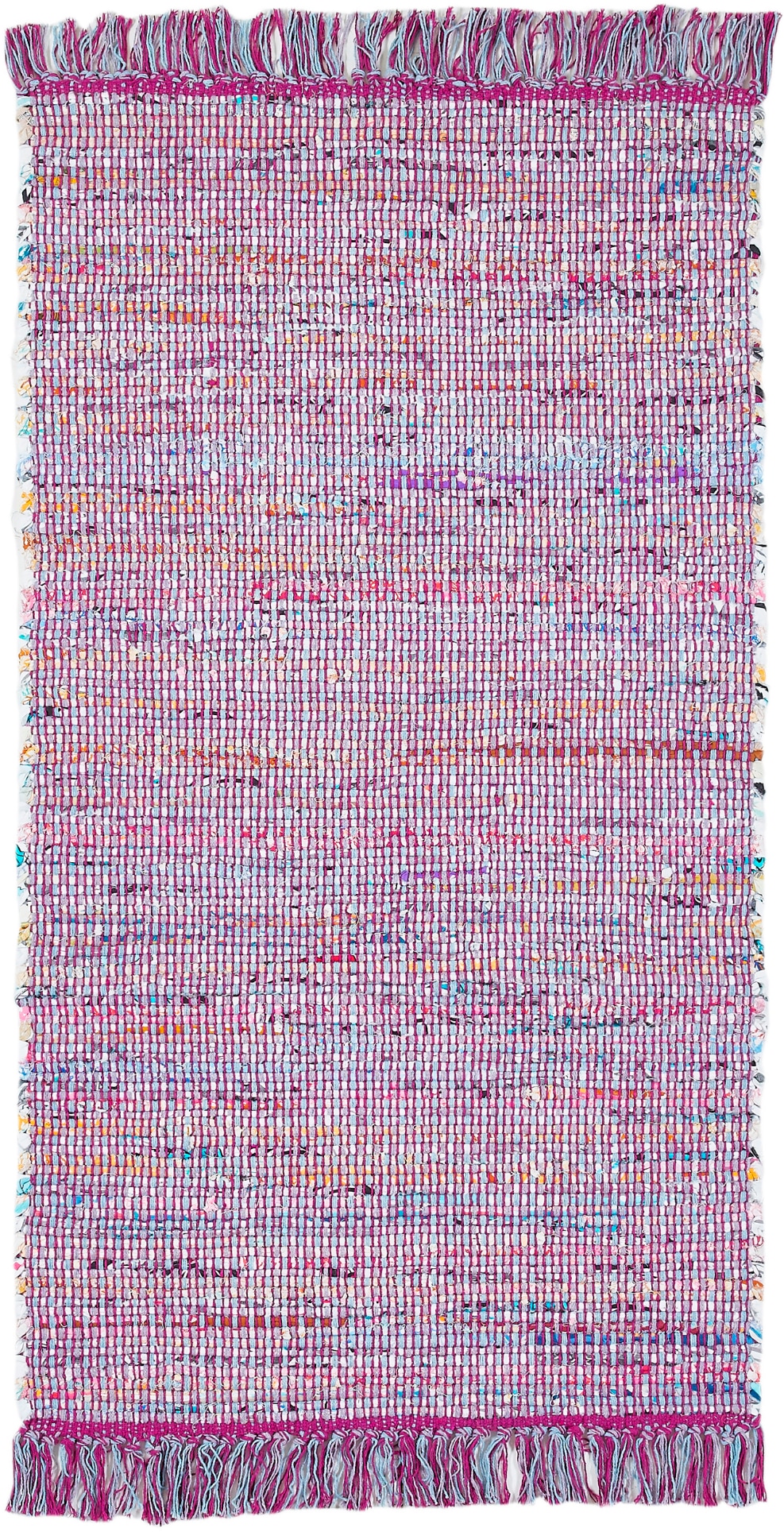 Andiamo Teppich "Frida" rechteckig 8 mm Höhe Handweb Teppich, Fleckerl, rei günstig online kaufen