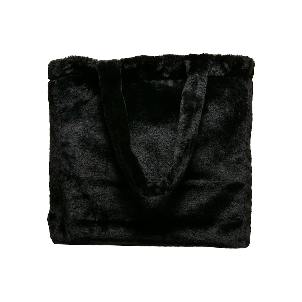 URBAN CLASSICS Umhängetasche »Urban Classics Unisex Fake Fur Tote Bag«, (1 tlg.)