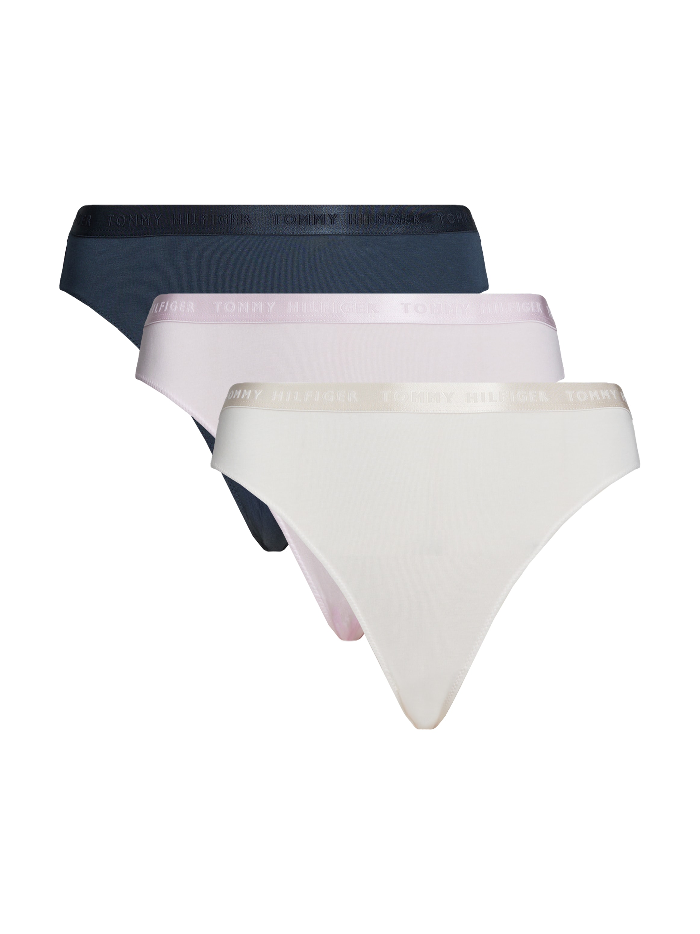 Tommy Hilfiger Underwear Bikinislip »3 PACK BIKINI«, (Packung, 3 St., 3er), mit Logobund