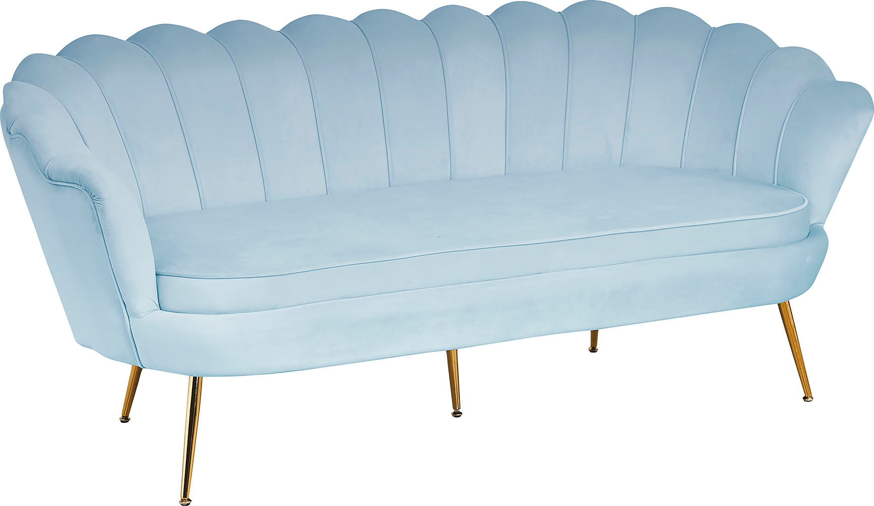 SalesFever 3-Sitzer »Clam«, extravagantes Muscheldesign, Breite 180 cm