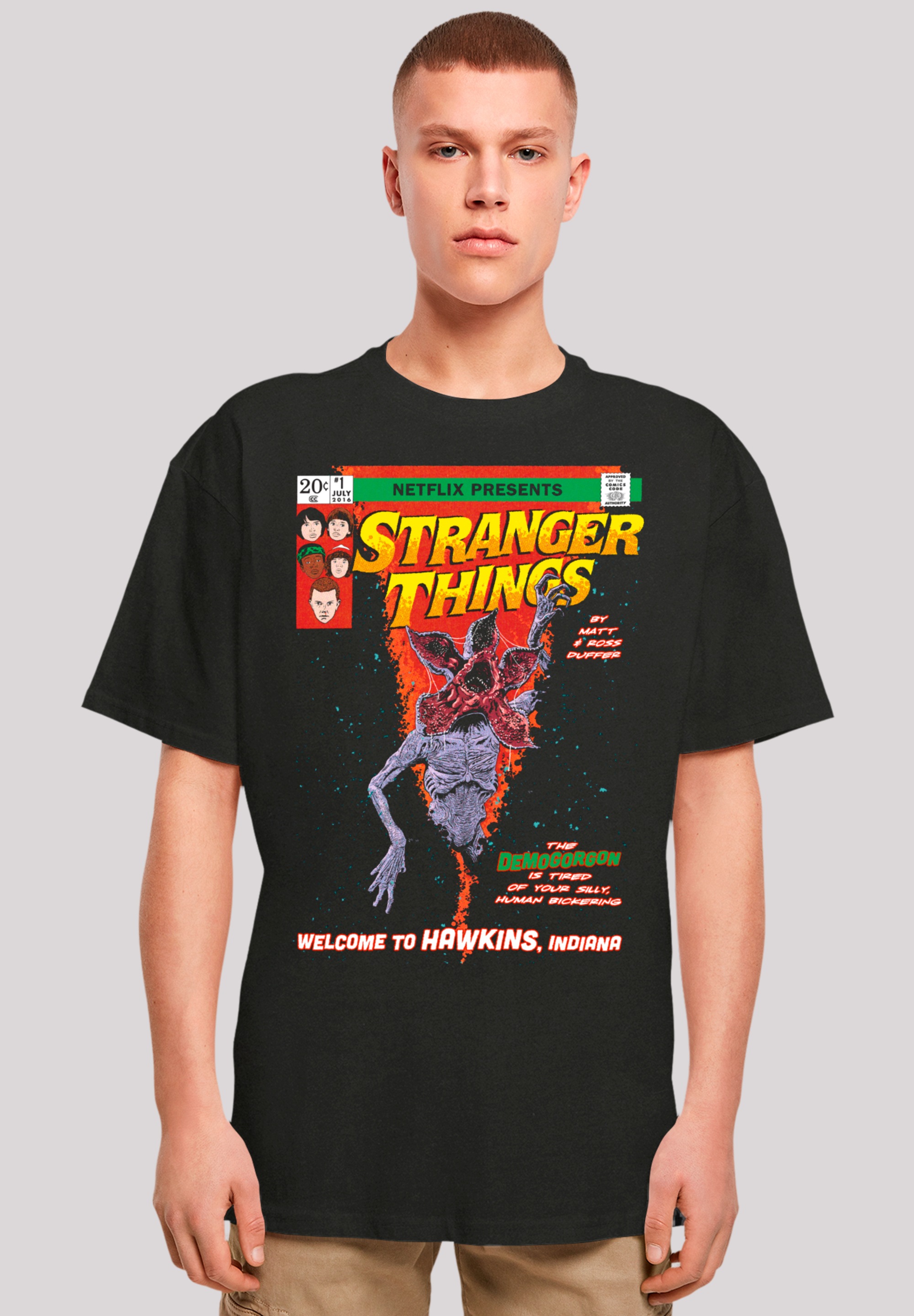 F4NT4STIC T-Shirt "Stranger Things Comic Cover", Premium Qualität günstig online kaufen