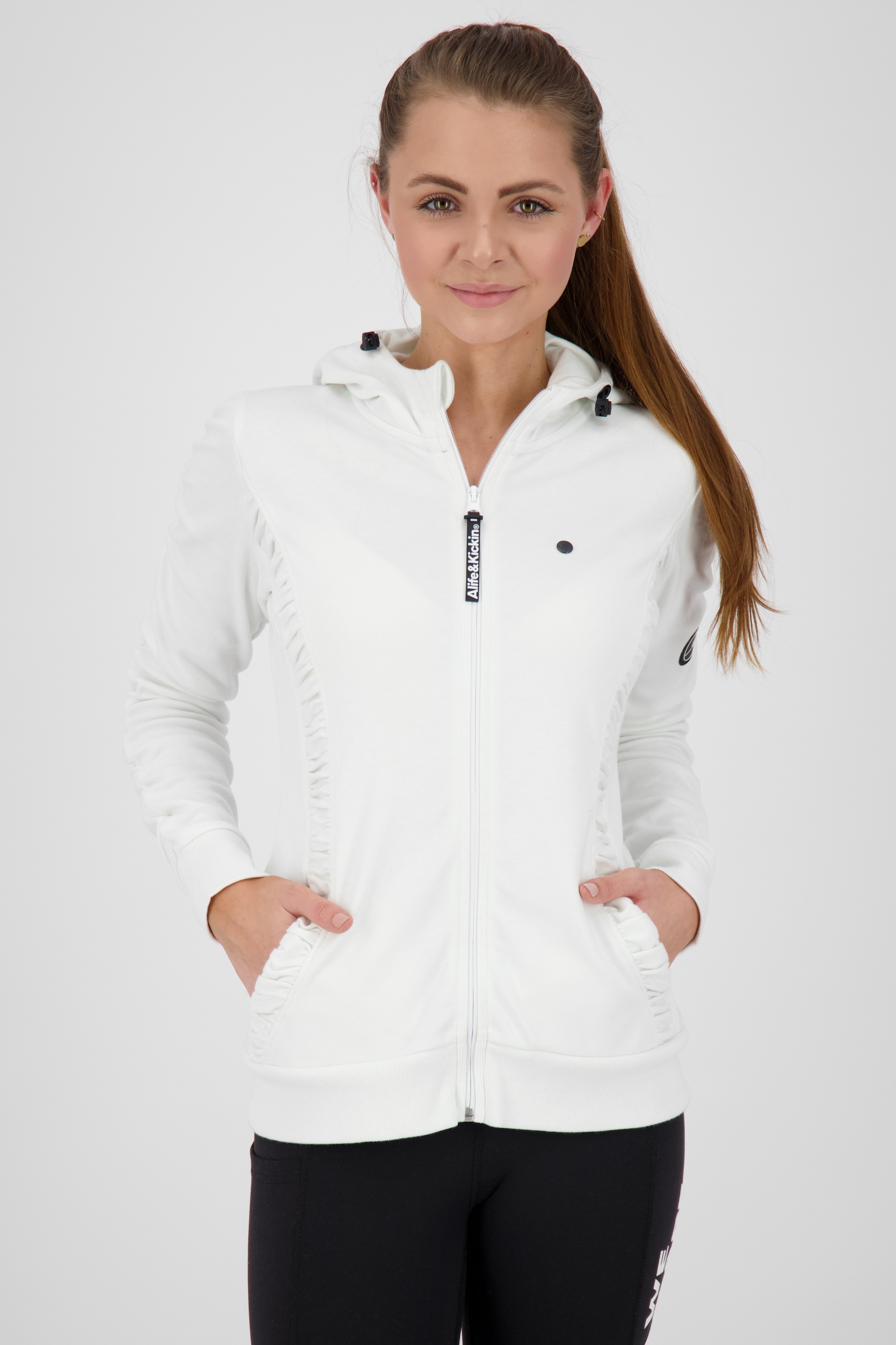 Alife & Kickin Kapuzensweatjacke »ALIFE AND KICKIN LuisaAK A Sweatjacket Damen«