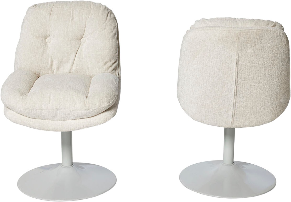 Jahnke Schalenstuhl "KISS TWIST DUO" () 2er Set, drehbar, gepolstert, Metal günstig online kaufen