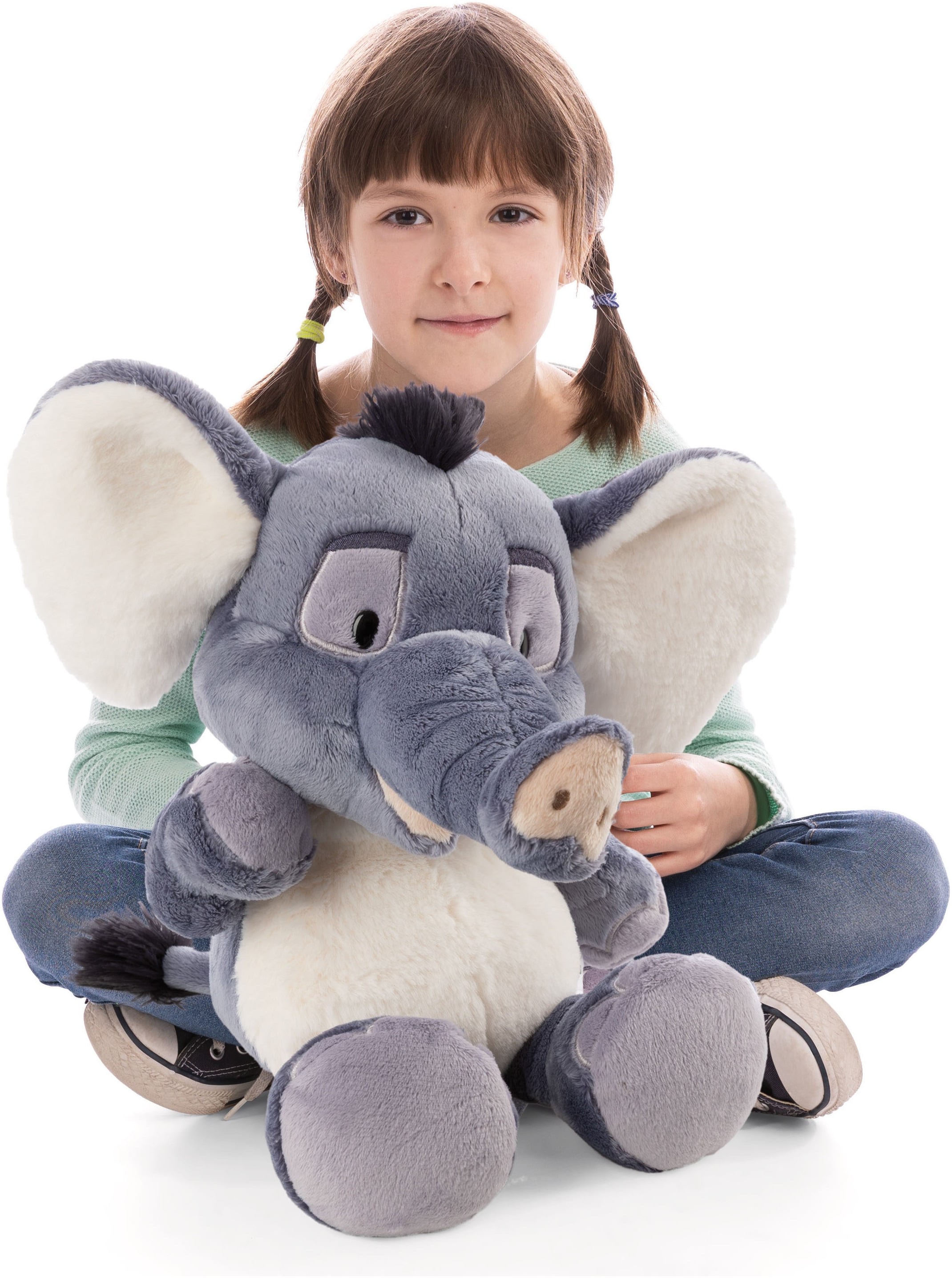 Nici Kuscheltier »Wild Friends, Elefant El-Flora, 50 cm schlenkernd«