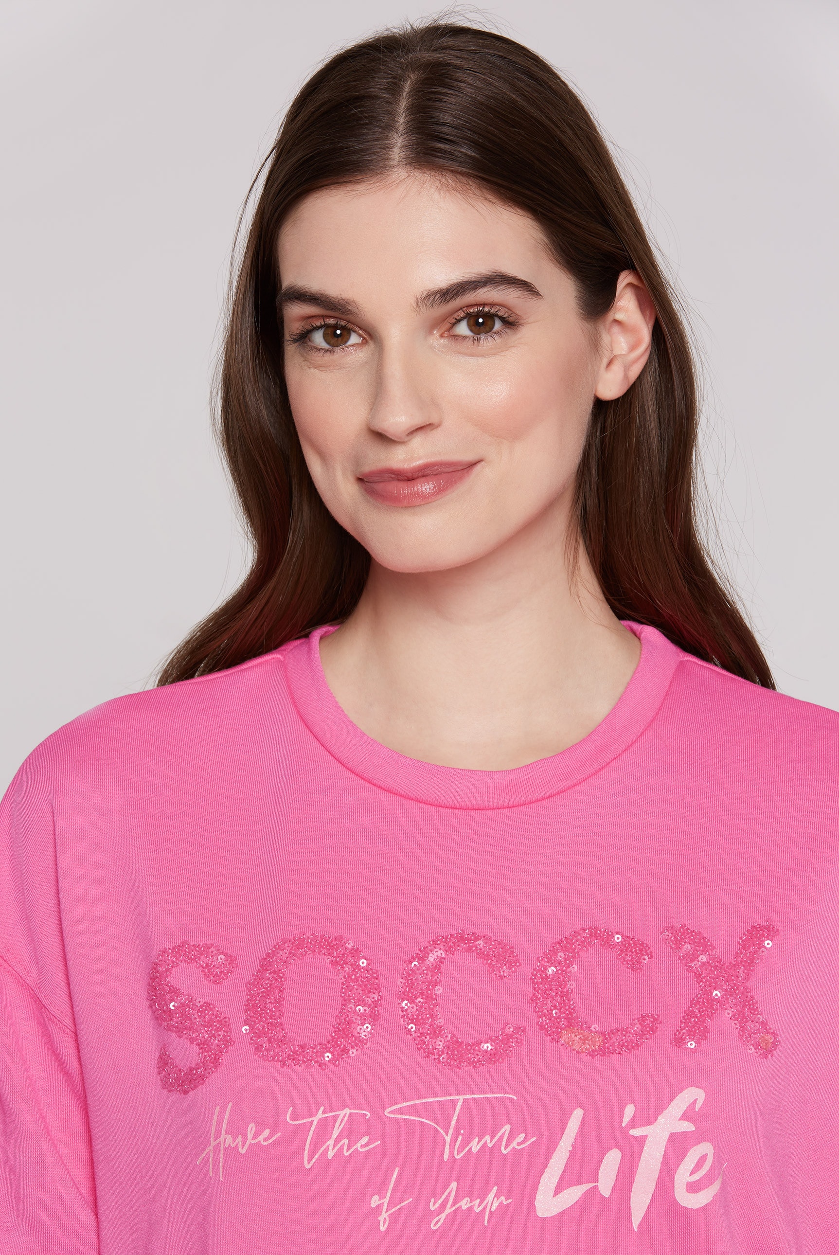 SOCCX Sweater, mit Baumwolle
