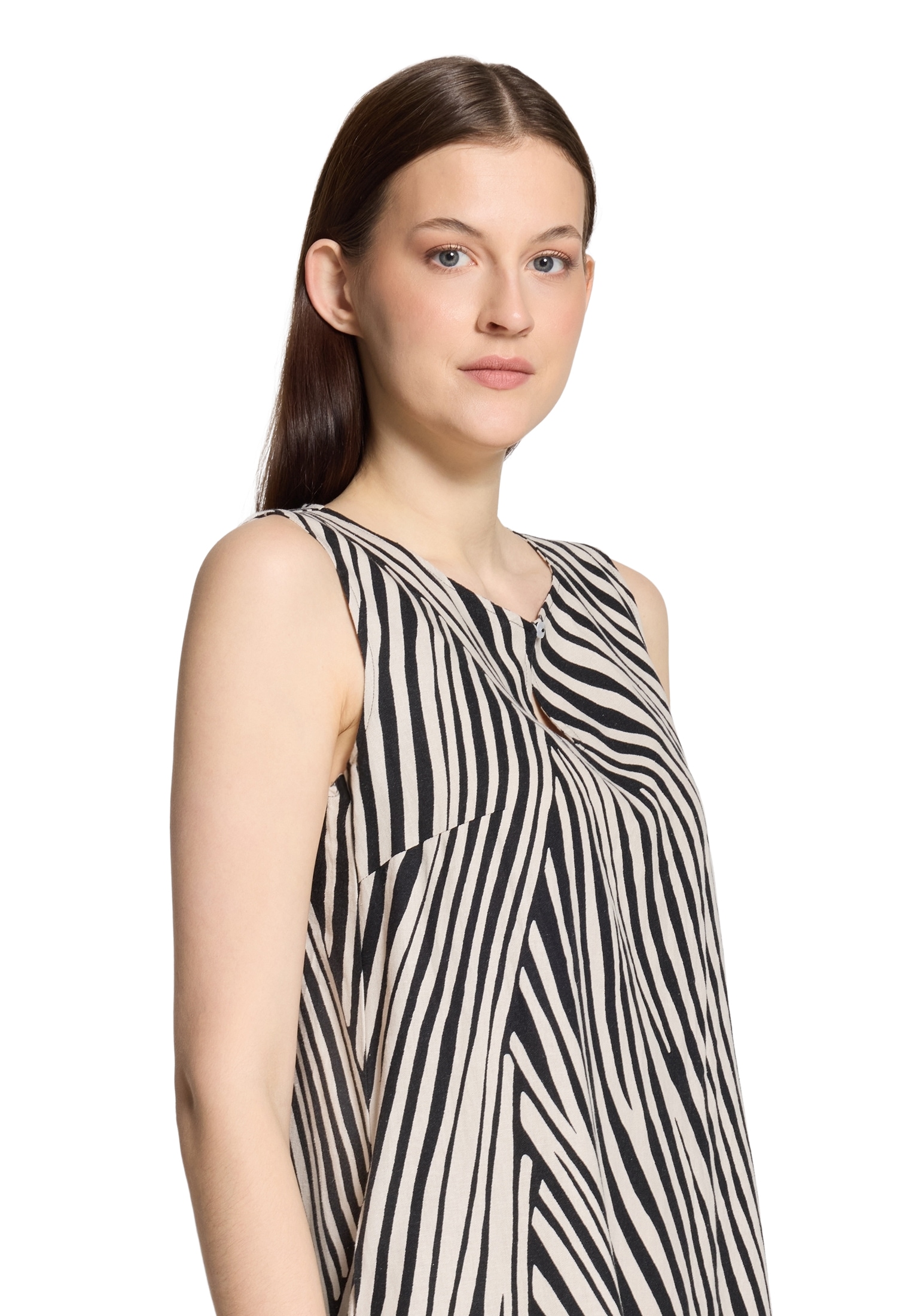 Betty Barclay Sommerkleid »Damen ohne Arm« Nahttasche