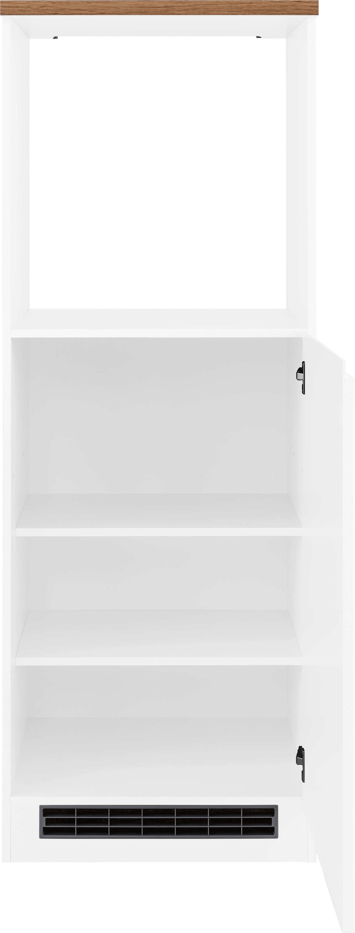 HELD MÖBEL Backofenumbauschrank »Virginia«, 165 cm hoch, 60 cm breit, Nische für Ofen B/H/T: 56/59/55 cm, 1 Tür
